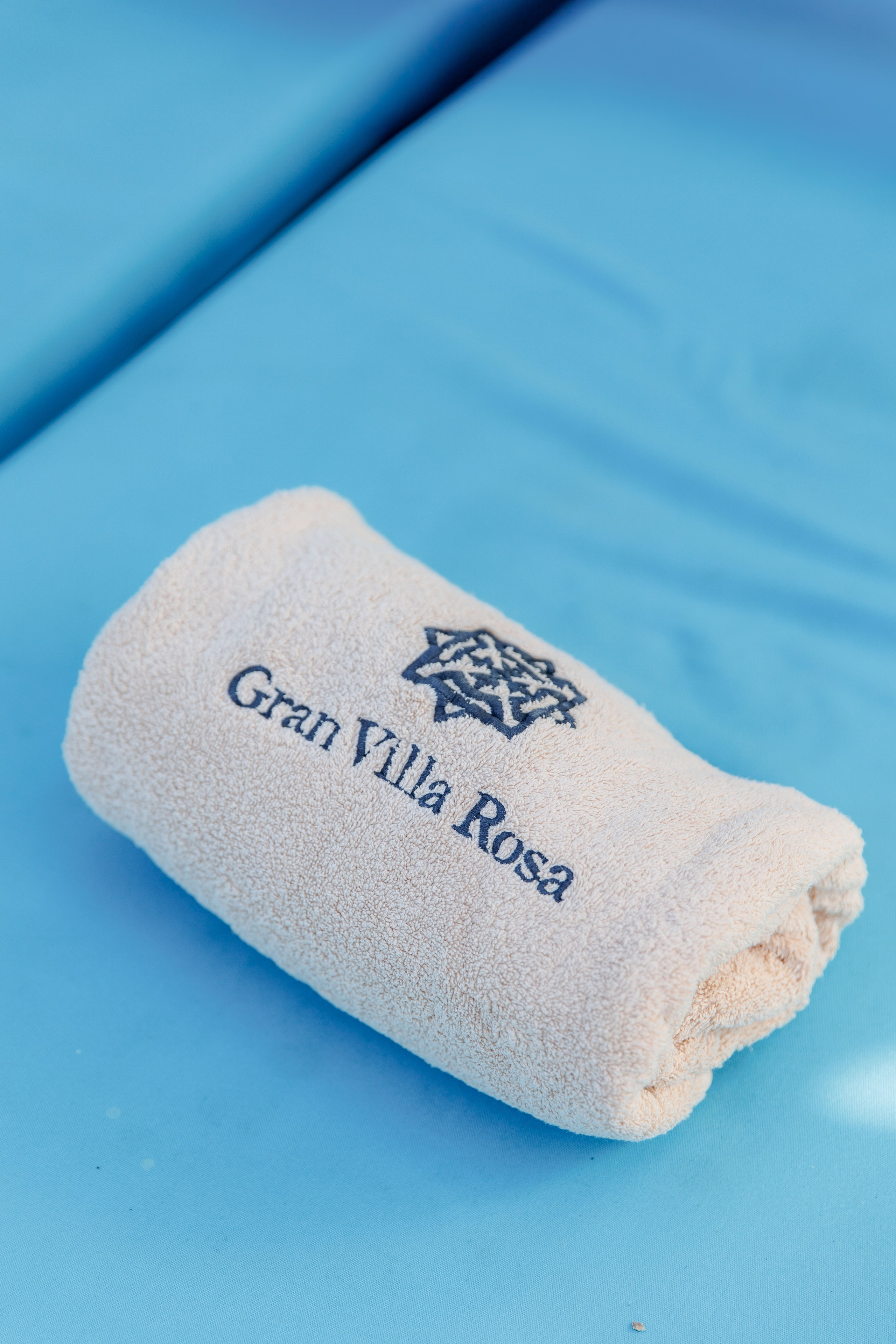 Branded towels of Gran Villa Rosa
