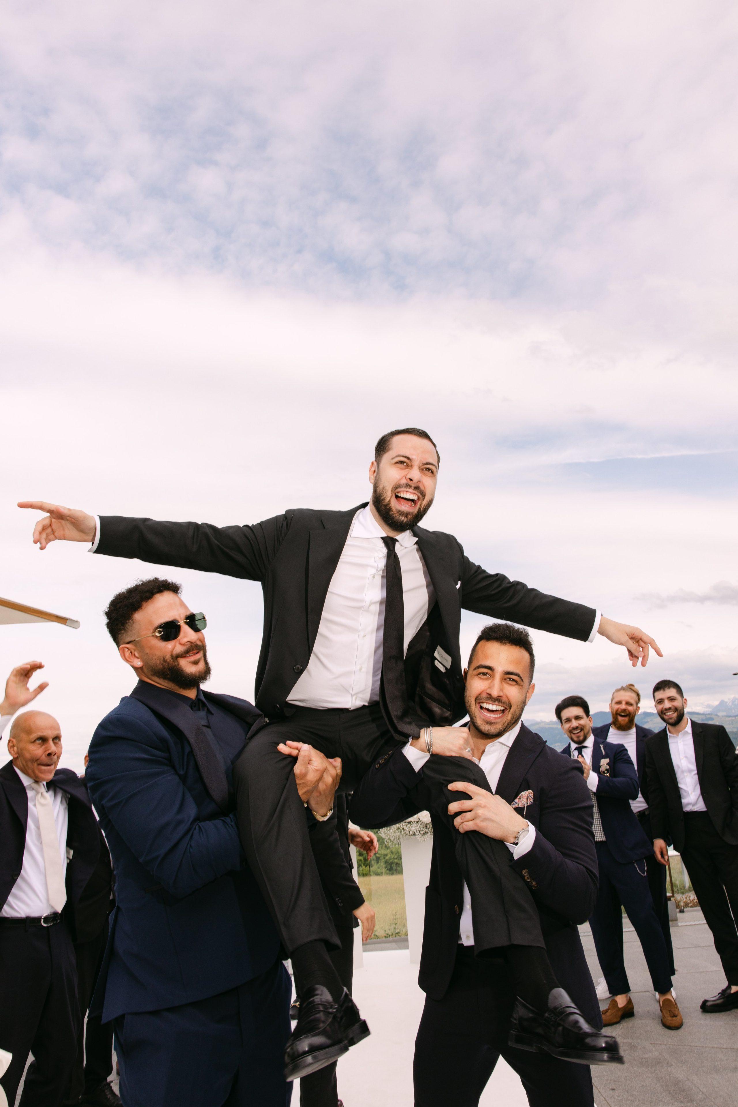 Unforgettable Wedding at Lake Zurich: Landgasthof Halbinsel Au. Wedding and Family Photographer Switzerland and Italy. Valeria Diaz