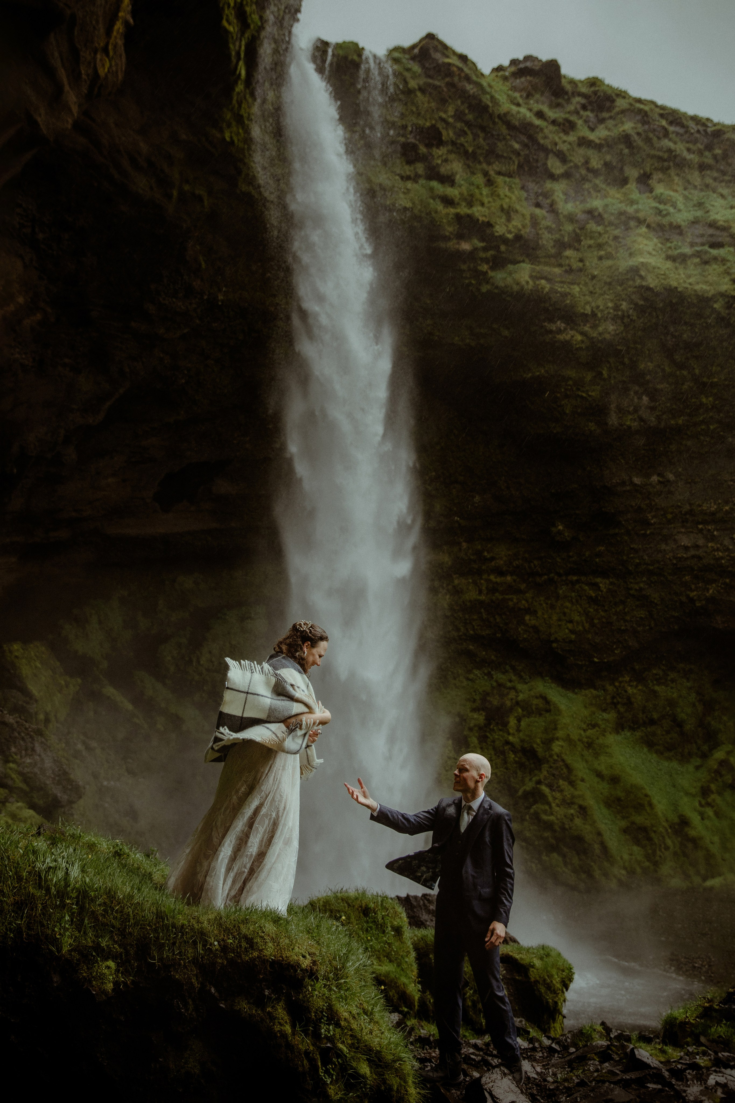 Iceland Elopement at Black Sand Beach. Iceland elopement photo and video | Nikolaichik Photo