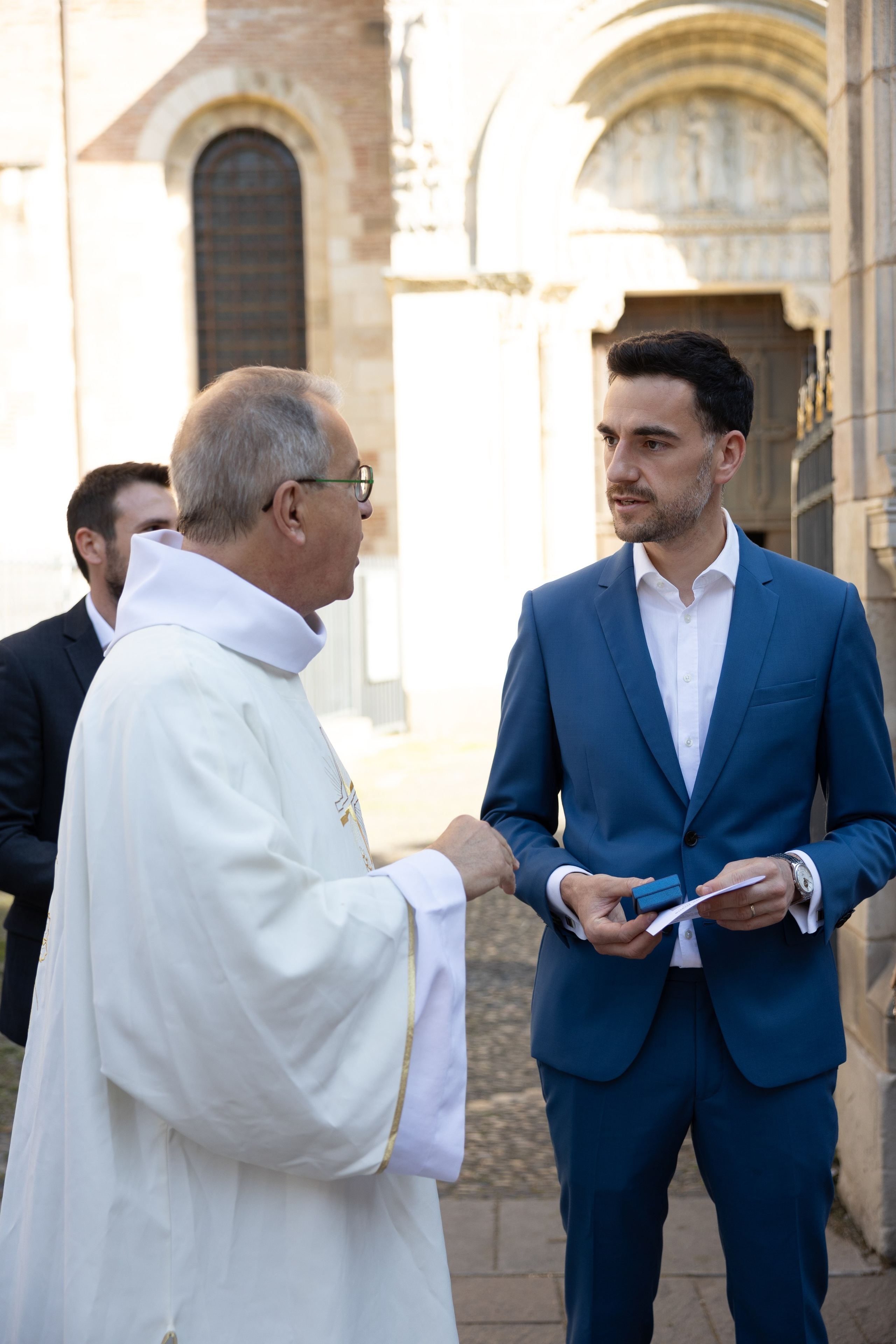The Baptism of Diana in the Church of Saint-Sernin in Toulouse. Евгения Смирнова — фотограф в Тулузе и юго-западной Франции