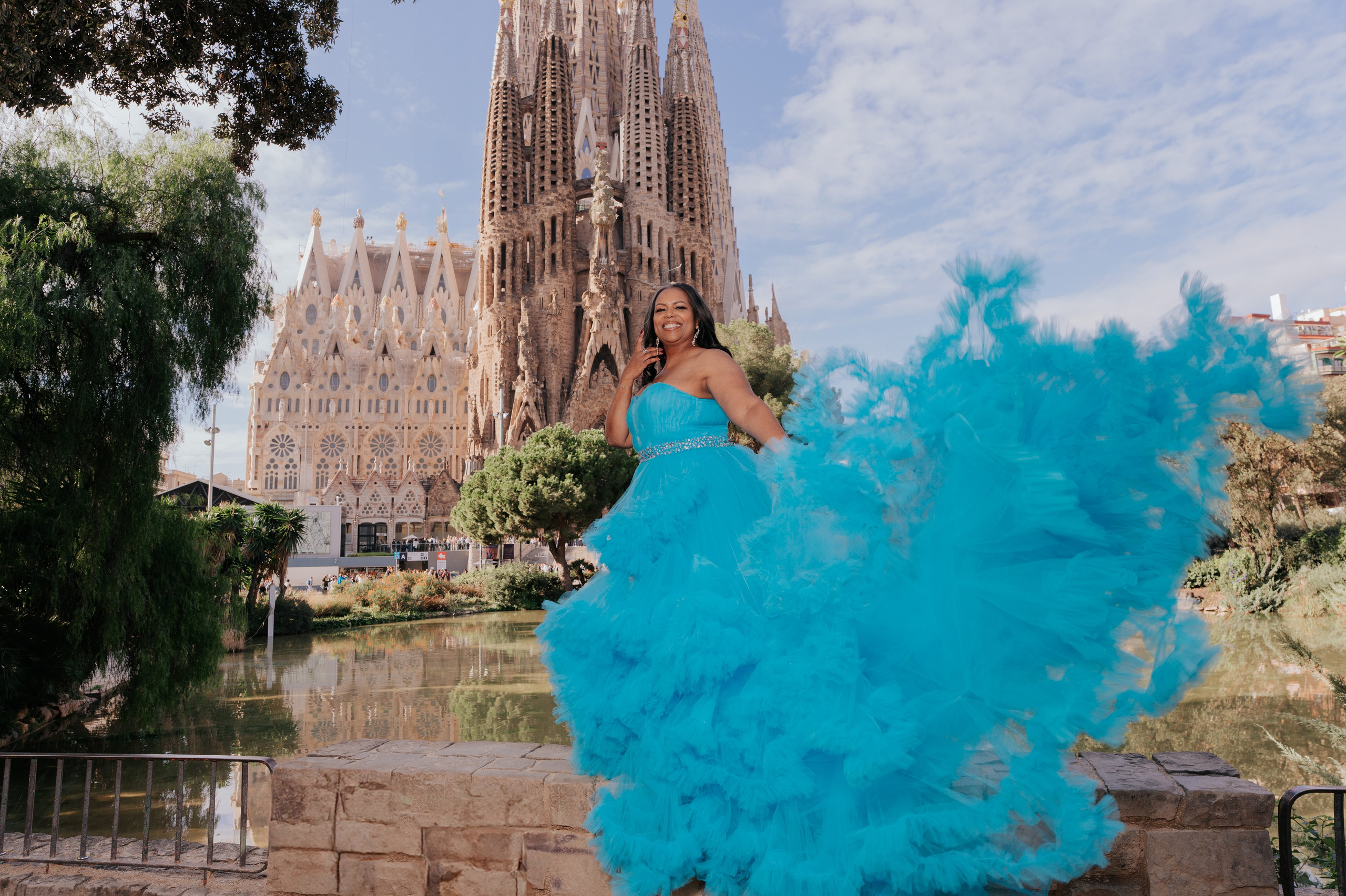 Luxury Dress Photoshoot Sagrada Familia - Top 5 Locations from Local Photographer