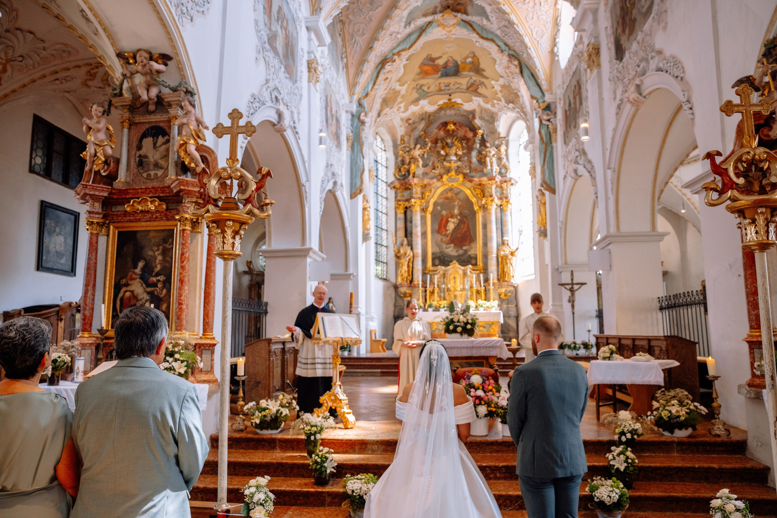 Deutsch-Venezolanische Hochzeit in Isen München. Hochzeitsfotograf München Taufe Familienfotograf Tanja Mauke