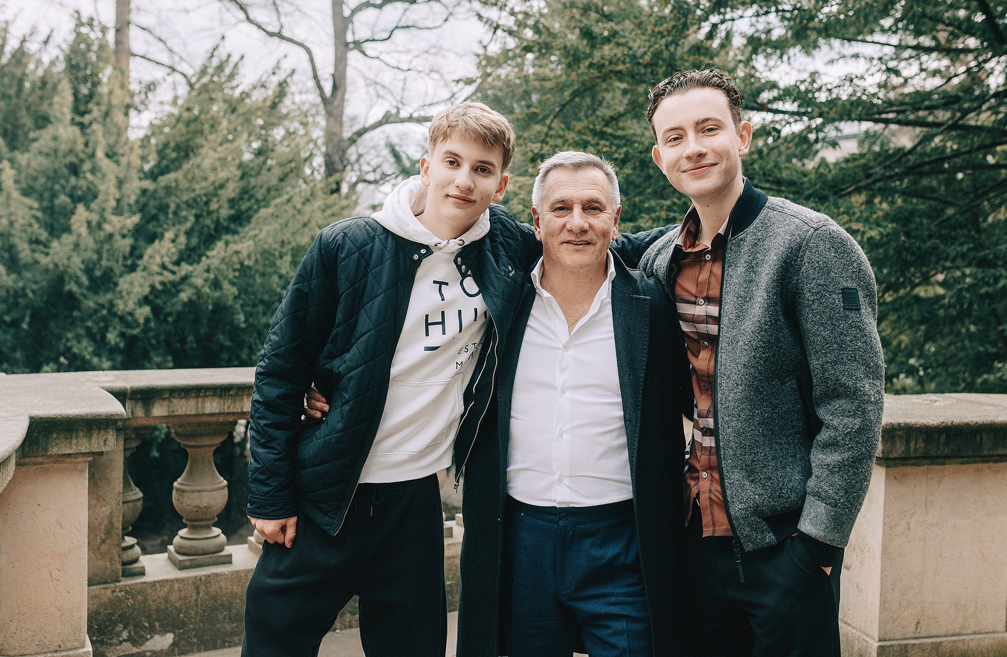 Наталья с семьей. Rodinný a svatební fotograf v Praze