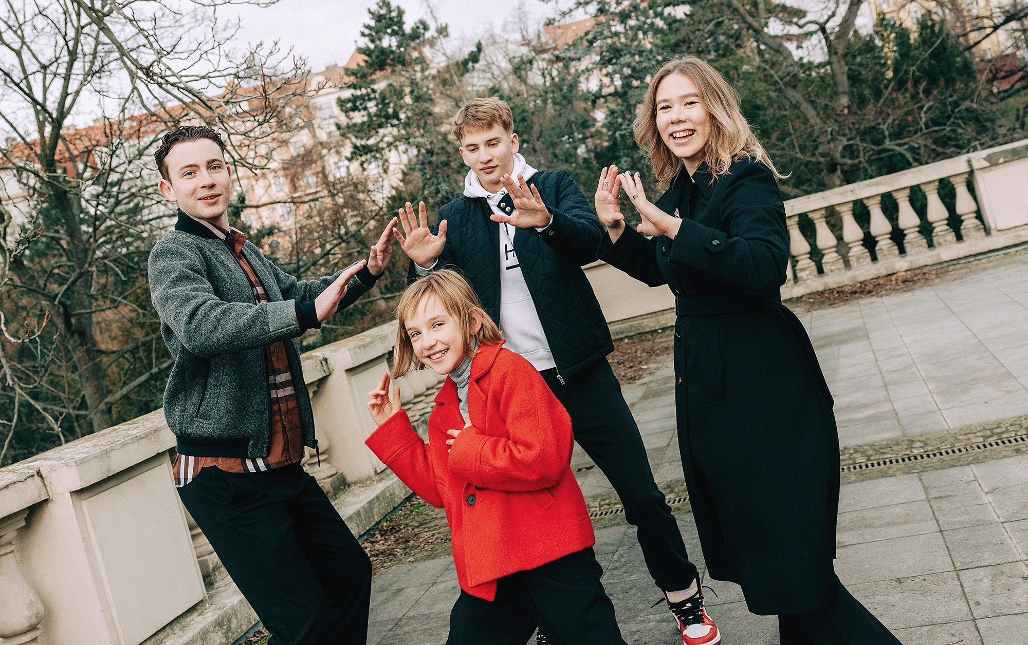 Наталья с семьей. Rodinný a svatební fotograf v Praze