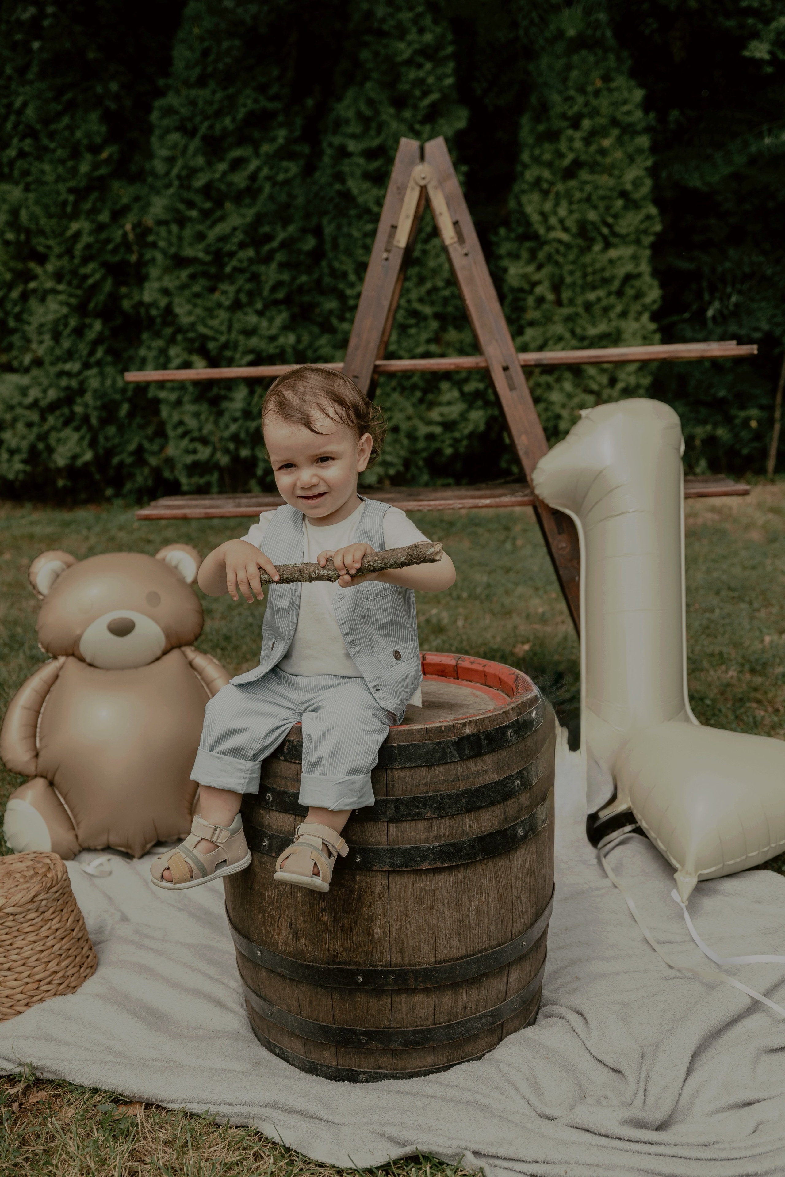 Armin — Micul explorator împlinește 1 an. Emotions Photo Art