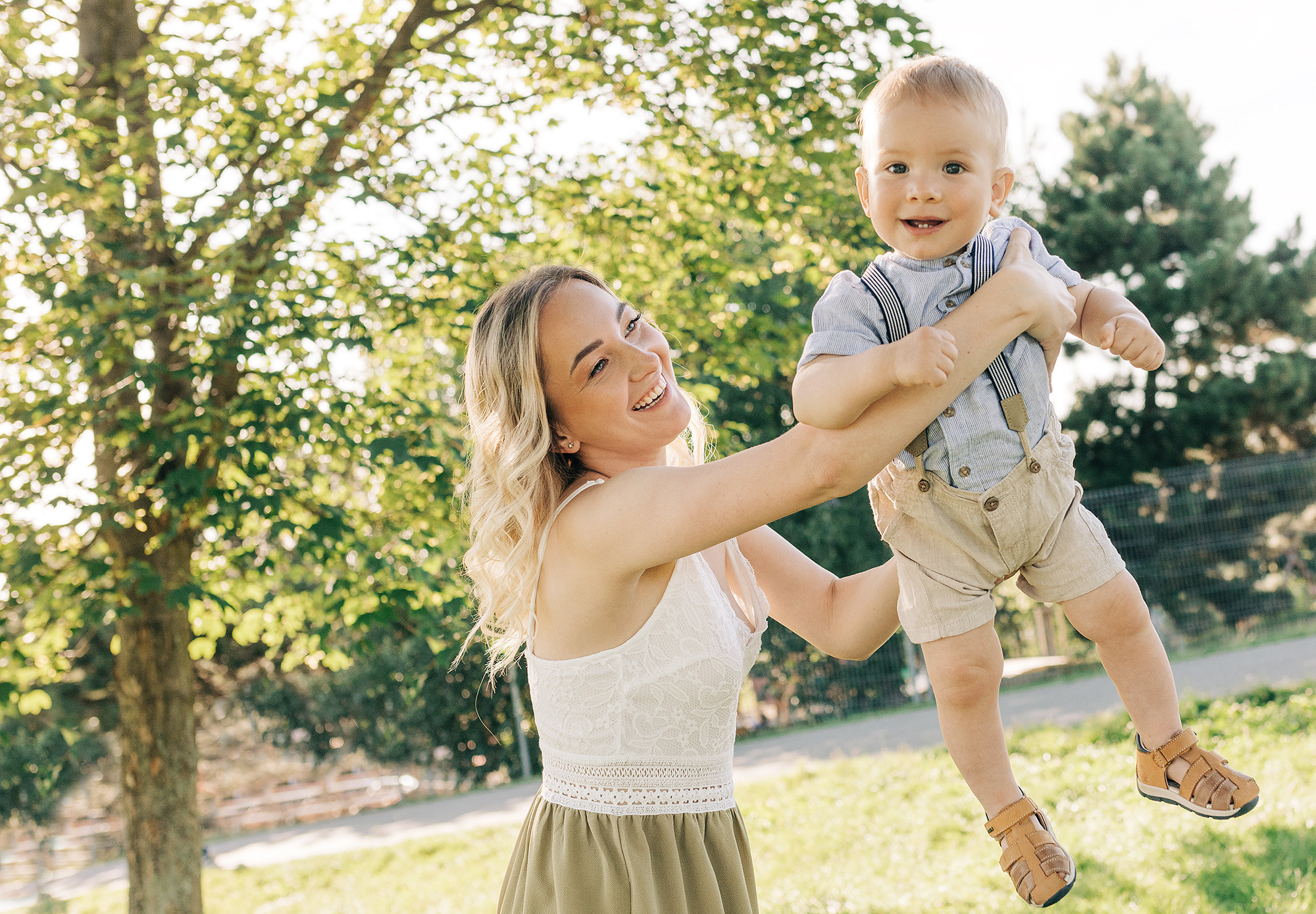 Тимофею 1 годик. Rodinný a svatební fotograf v Praze