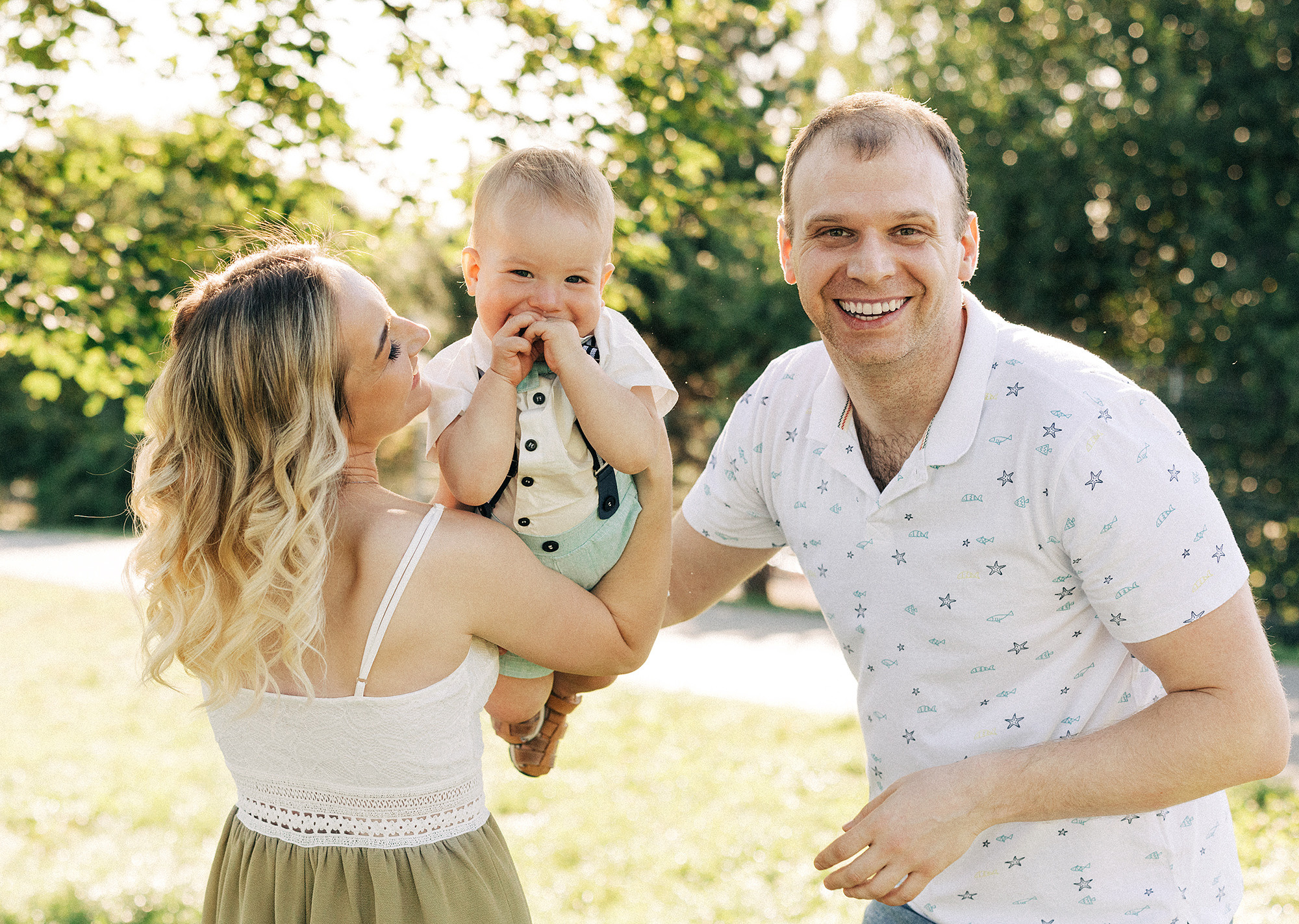 Тимофею 1 годик. Rodinný a svatební fotograf v Praze