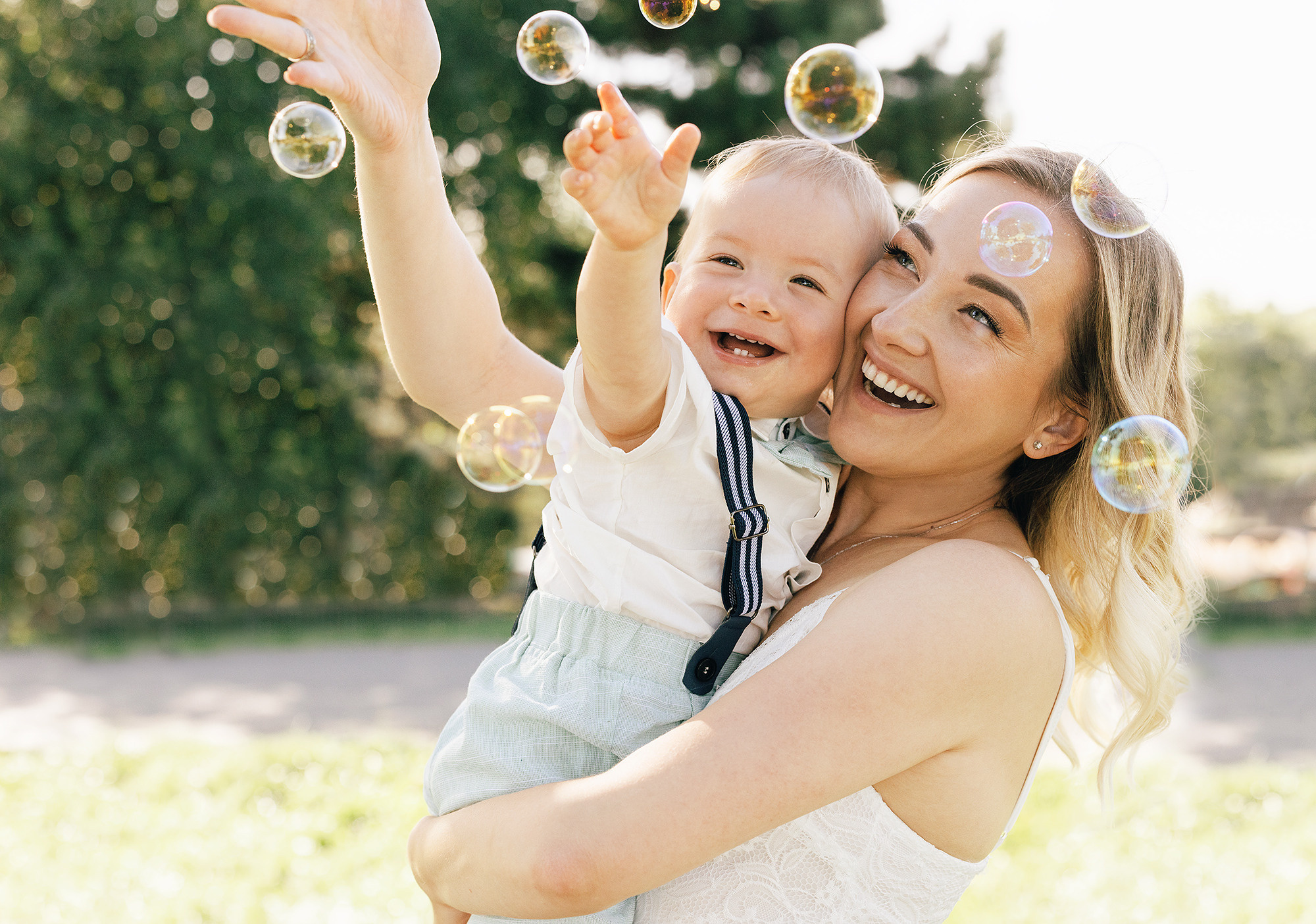 Тимофею 1 годик. Rodinný a svatební fotograf v Praze