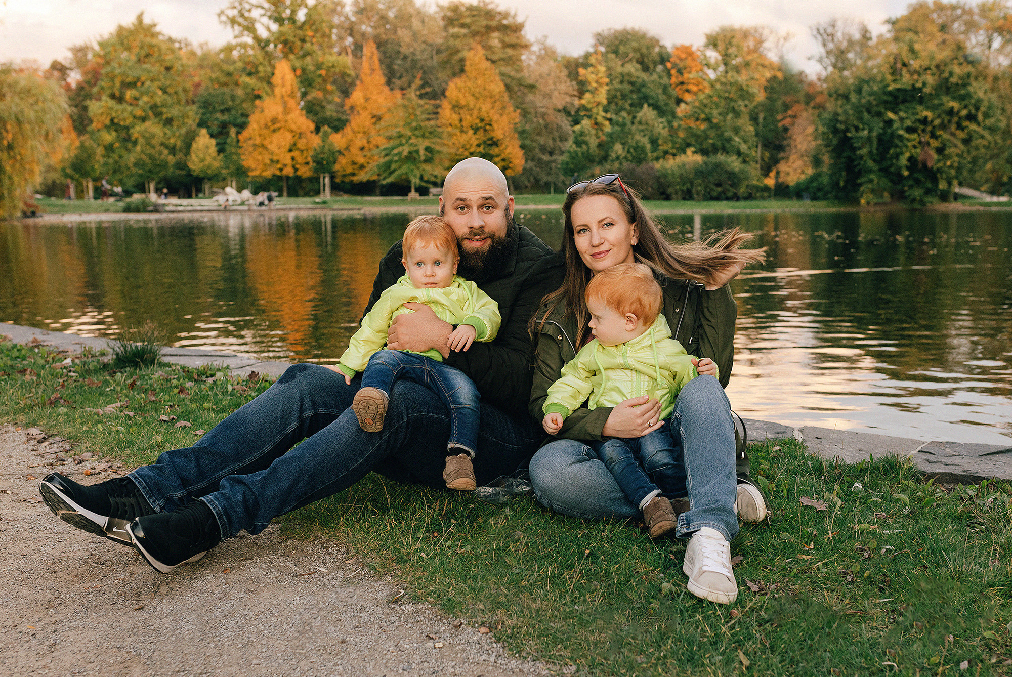 осенняя фотосессия в Праге