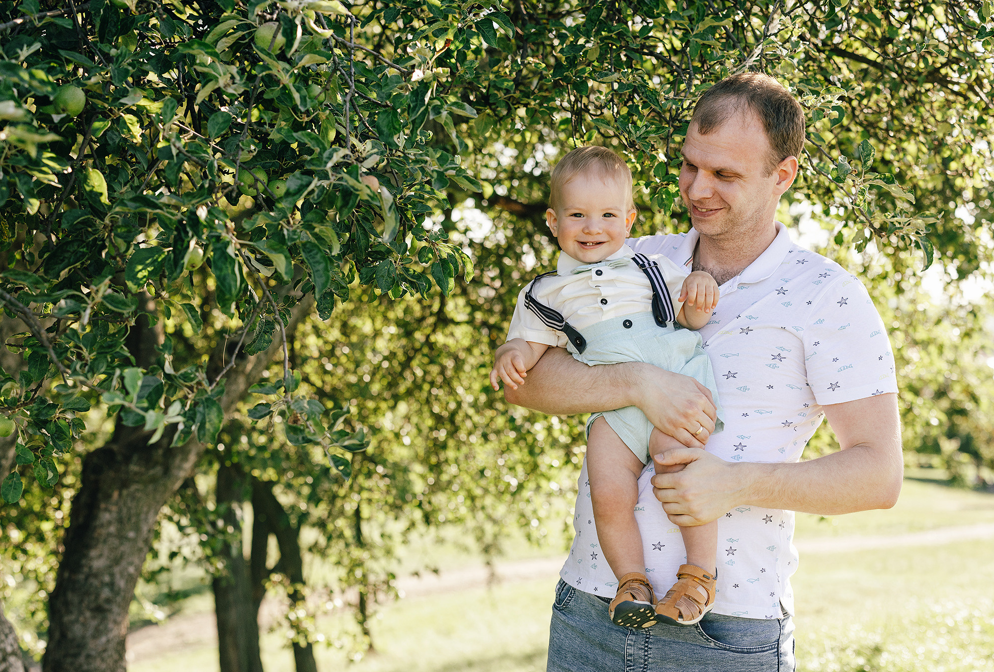 Тимофею 1 годик. Rodinný a svatební fotograf v Praze