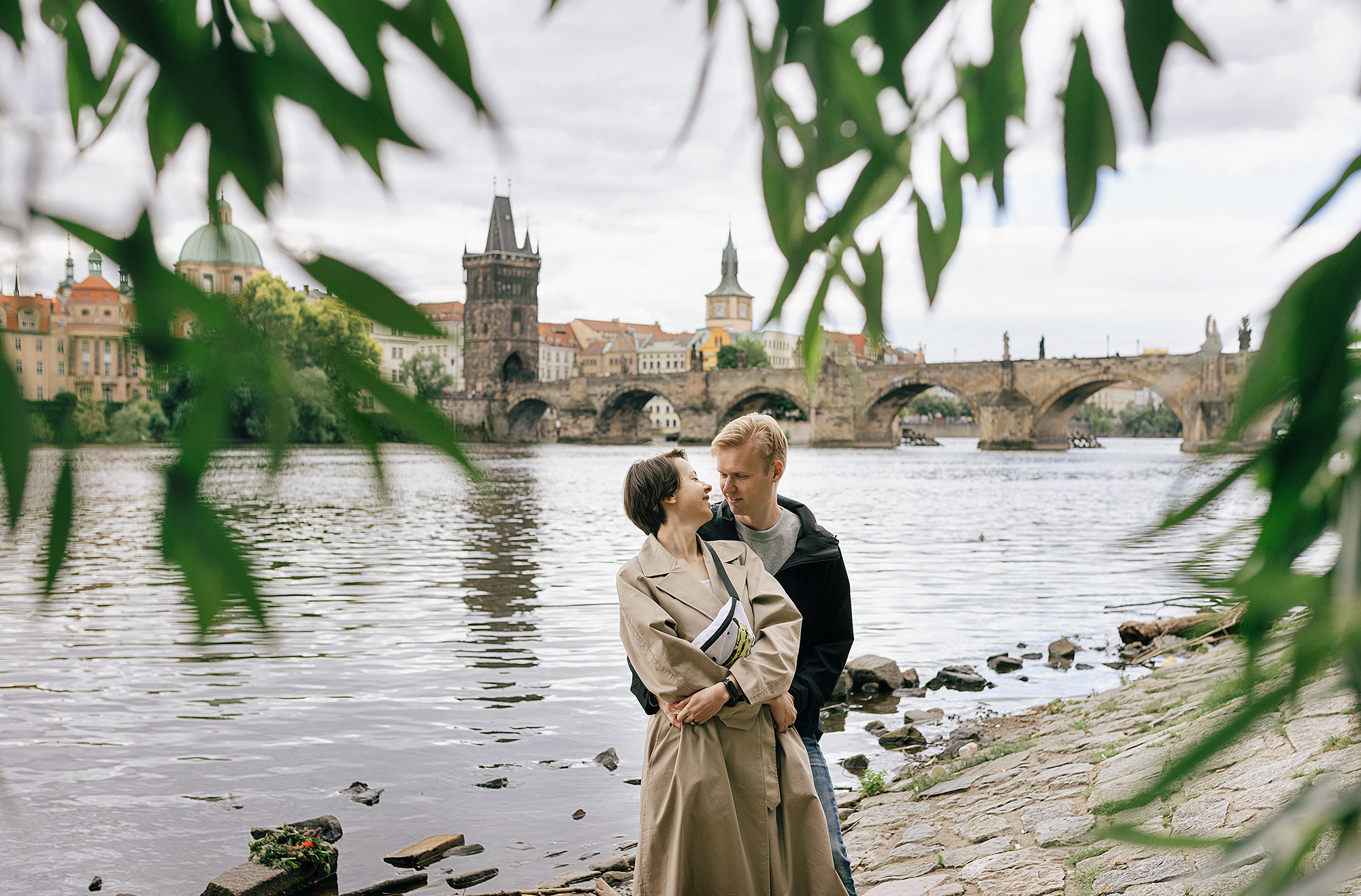 Вика и Женя в Праге. Family and wedding photographer in Prague Natalia Fedori
