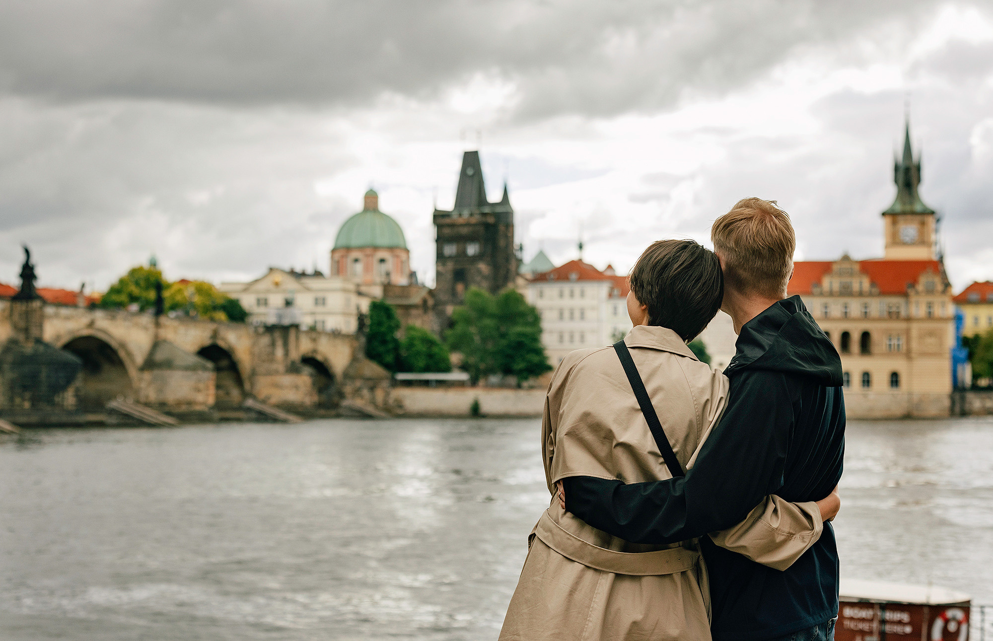 Вика и Женя в Праге. Family and wedding photographer in Prague Natalia Fedori