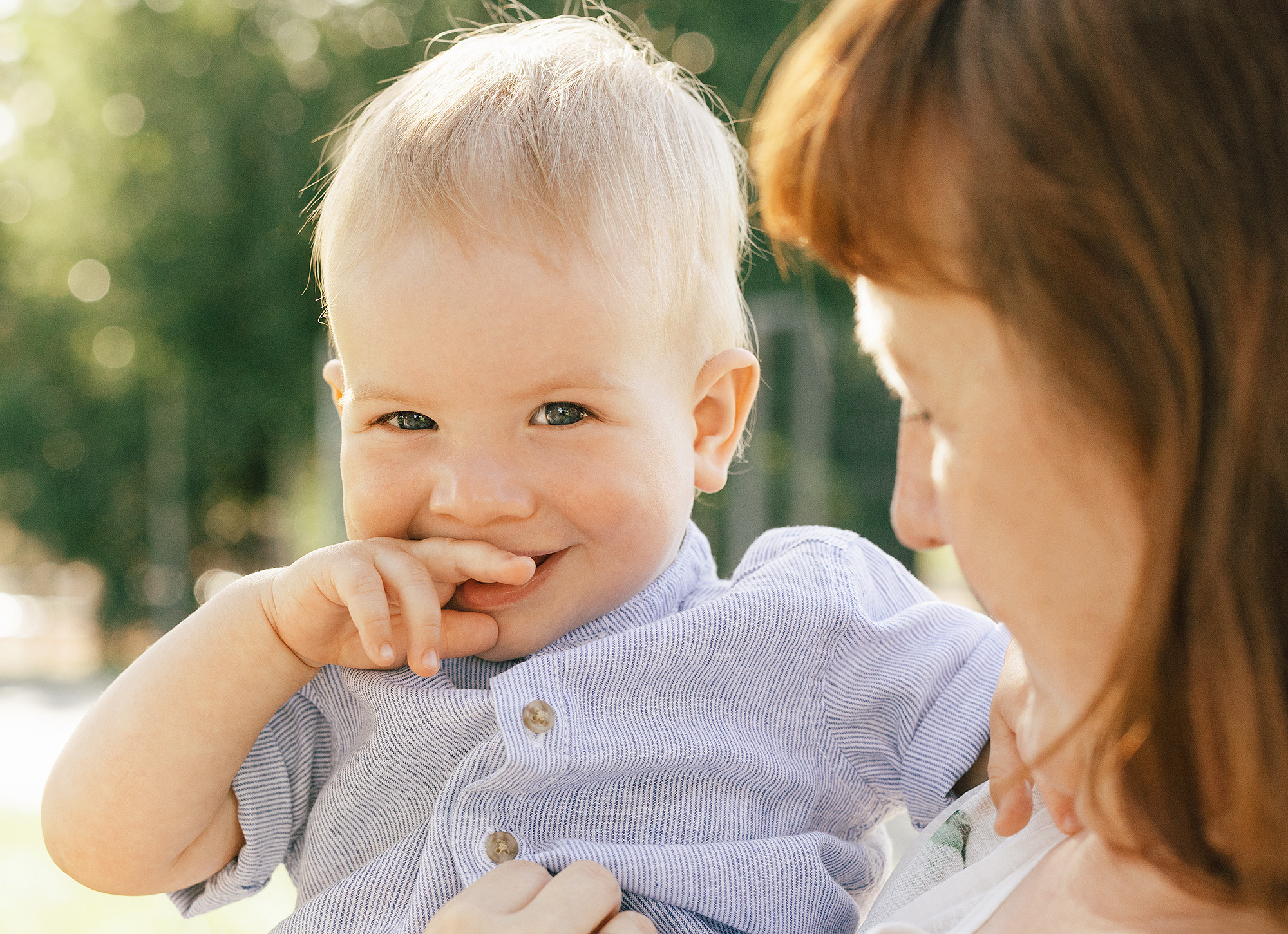 Тимофею 1 годик. Rodinný a svatební fotograf v Praze