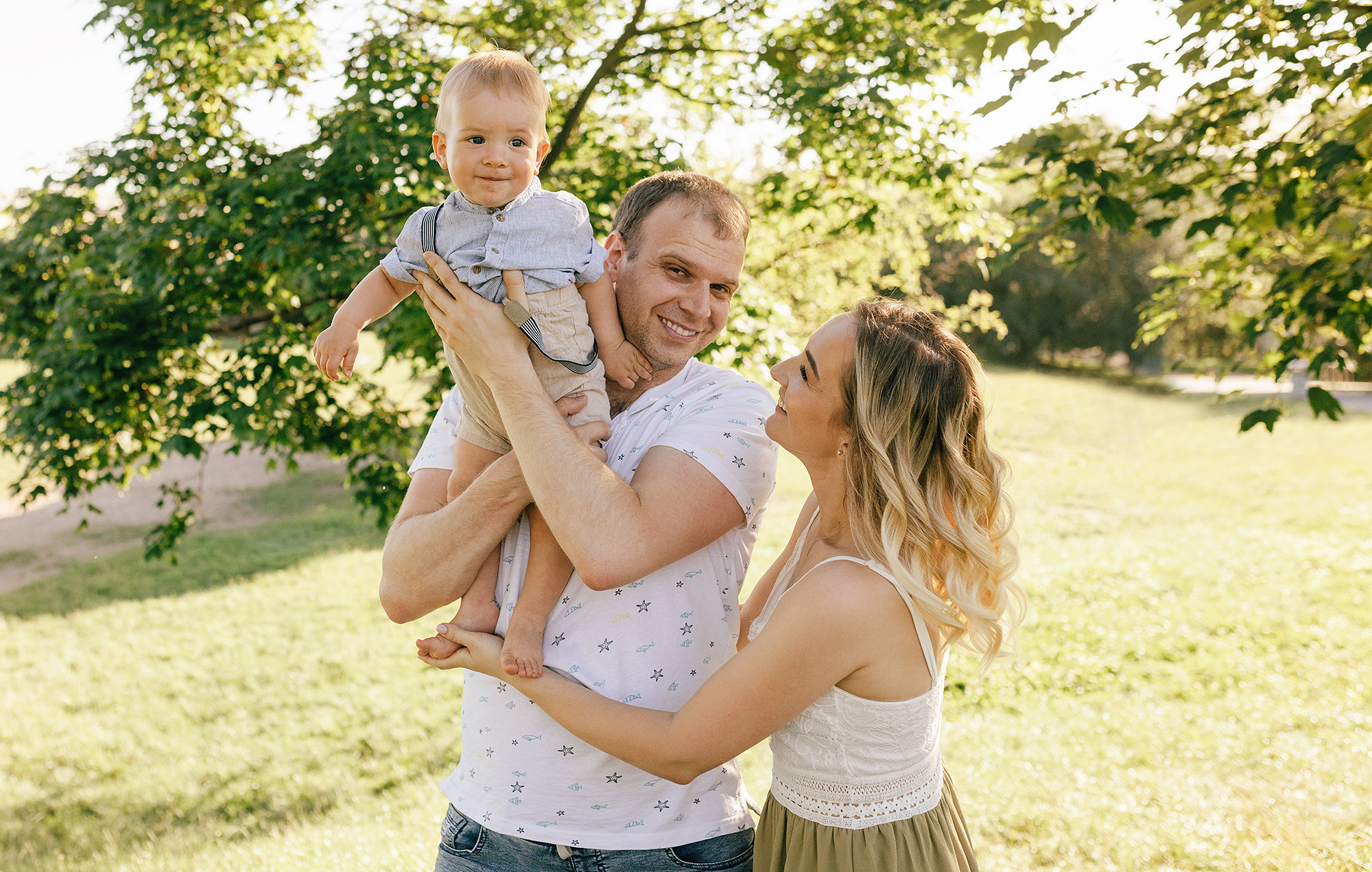 Тимофею 1 годик. Rodinný a svatební fotograf v Praze