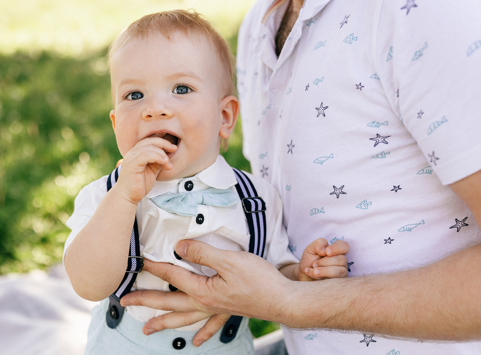 Тимофею 1 годик. Rodinný a svatební fotograf v Praze