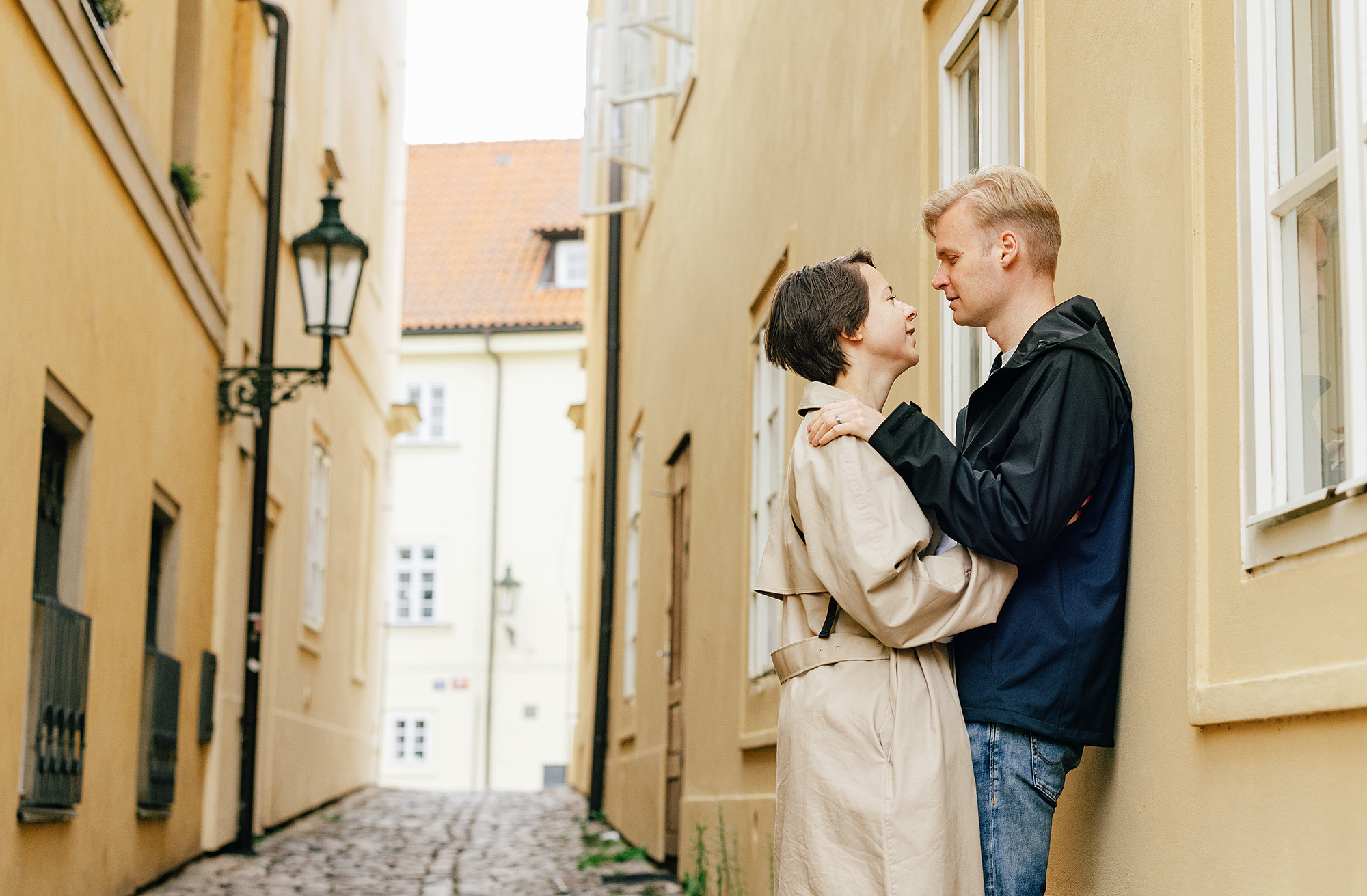 Вика и Женя в Праге. Family and wedding photographer in Prague Natalia Fedori