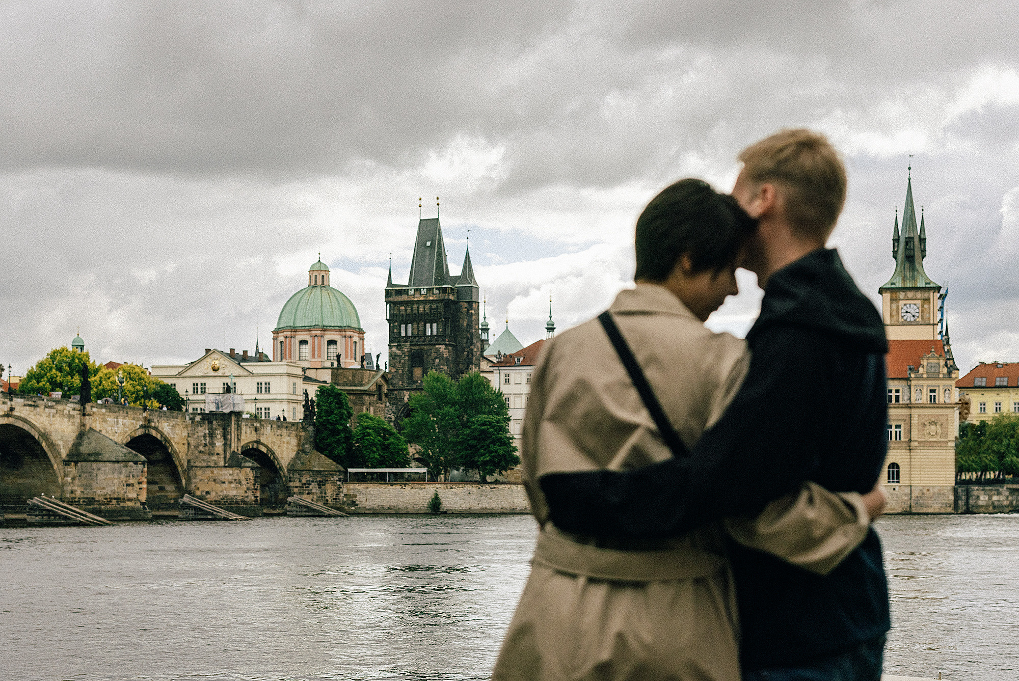 Вика и Женя в Праге. Family and wedding photographer in Prague Natalia Fedori