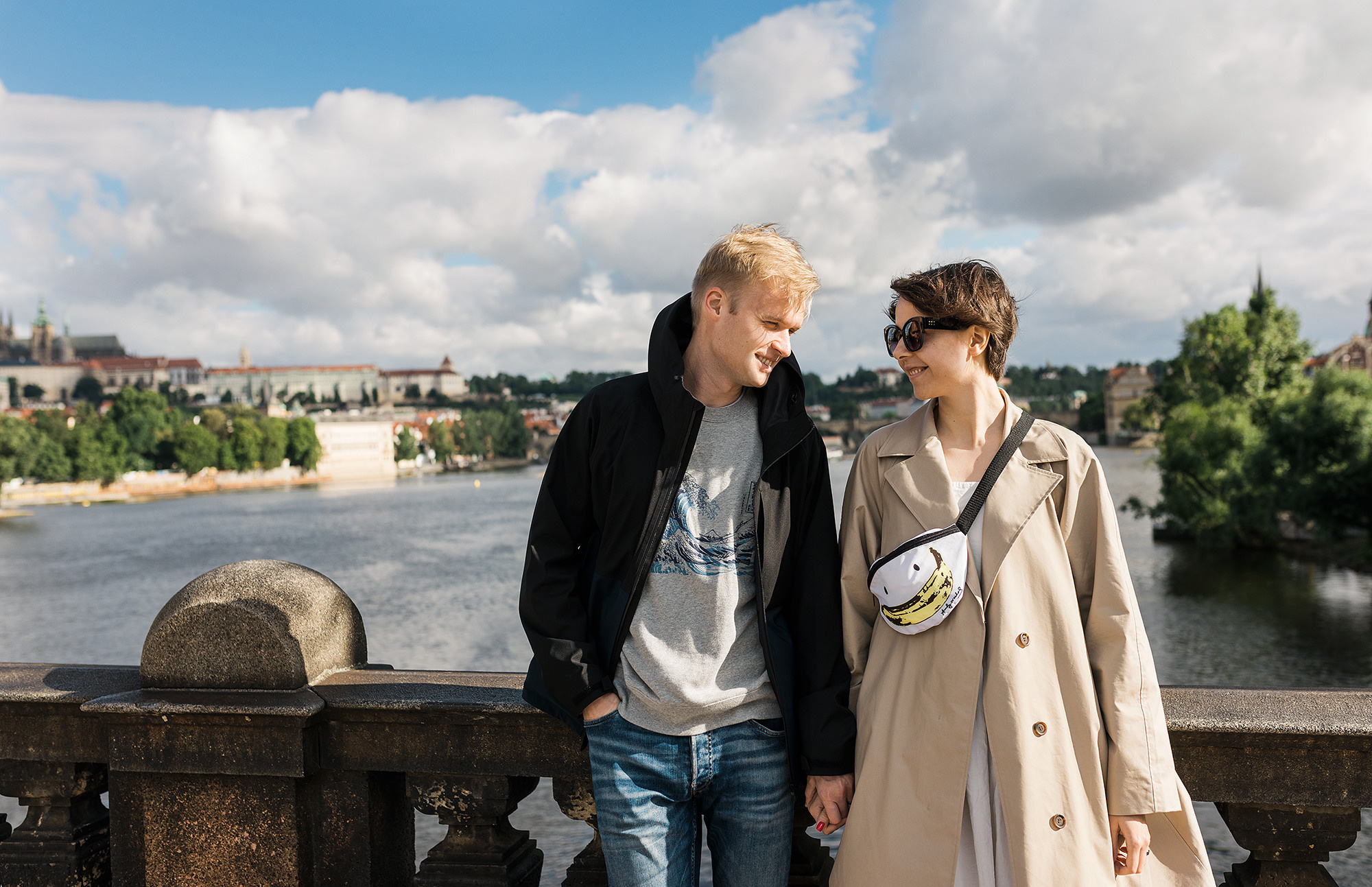 Вика и Женя в Праге. Family and wedding photographer in Prague Natalia Fedori