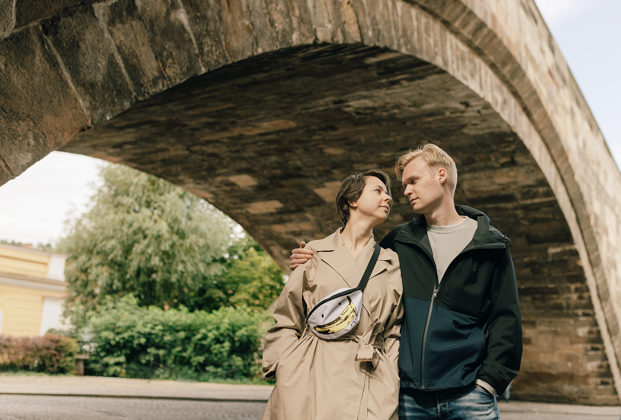 Вика и Женя в Праге. Family and wedding photographer in Prague Natalia Fedori