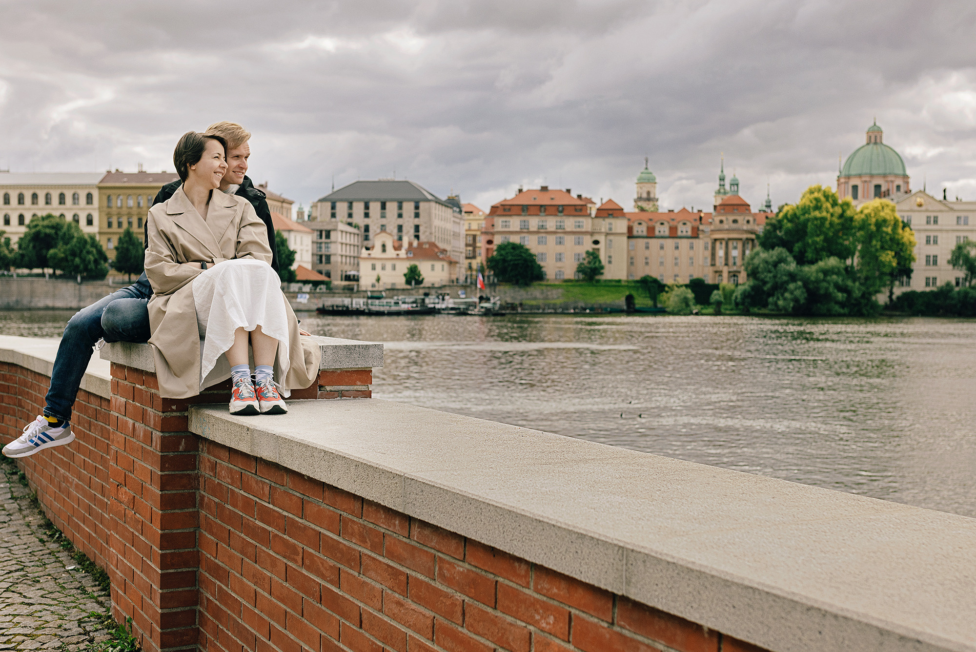 Вика и Женя в Праге. Family and wedding photographer in Prague Natalia Fedori