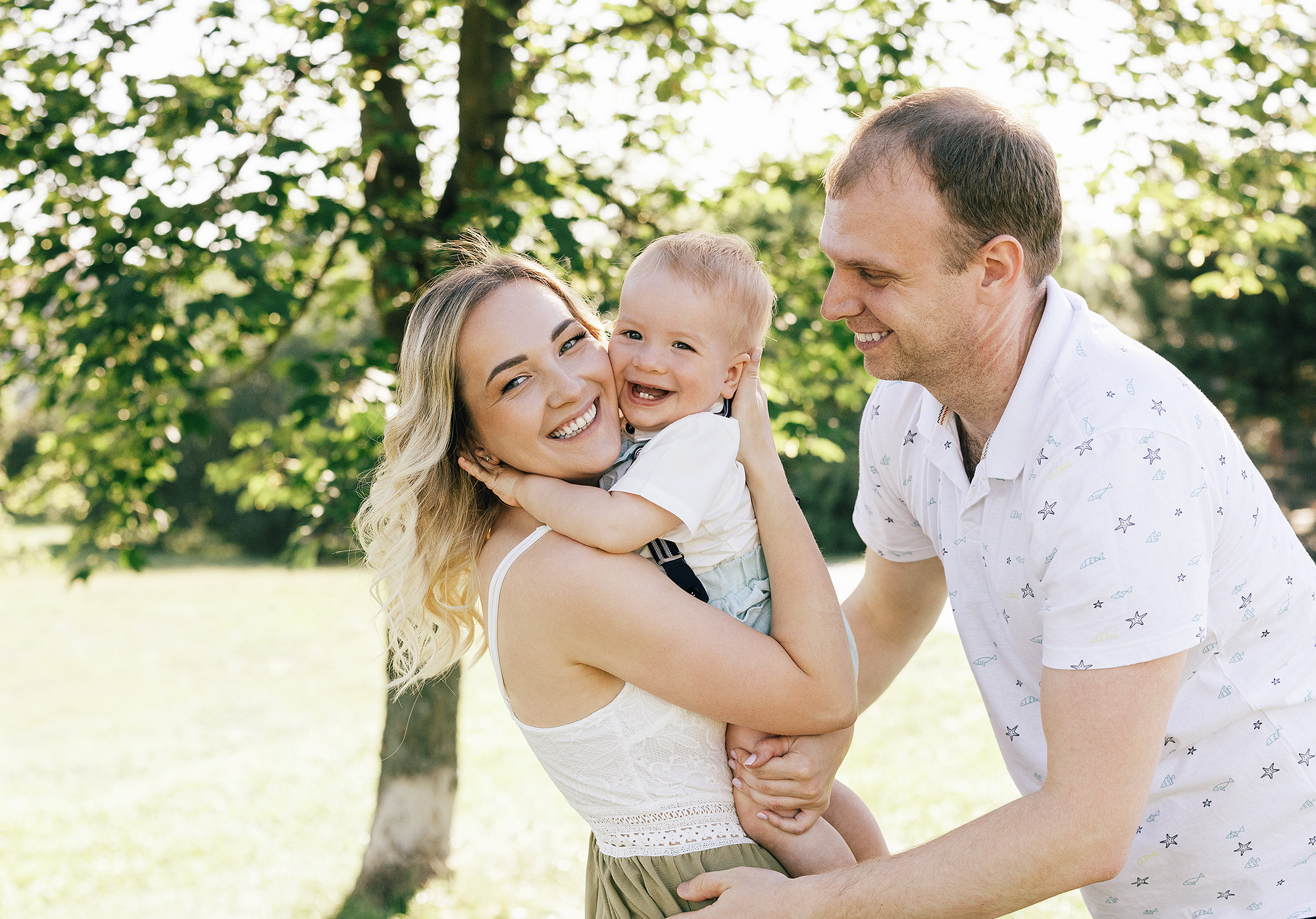 Тимофею 1 годик. Rodinný a svatební fotograf v Praze