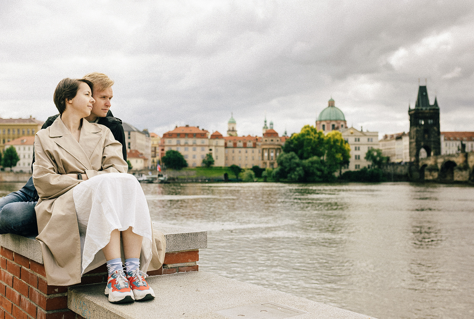 Вика и Женя в Праге. Family and wedding photographer in Prague Natalia Fedori