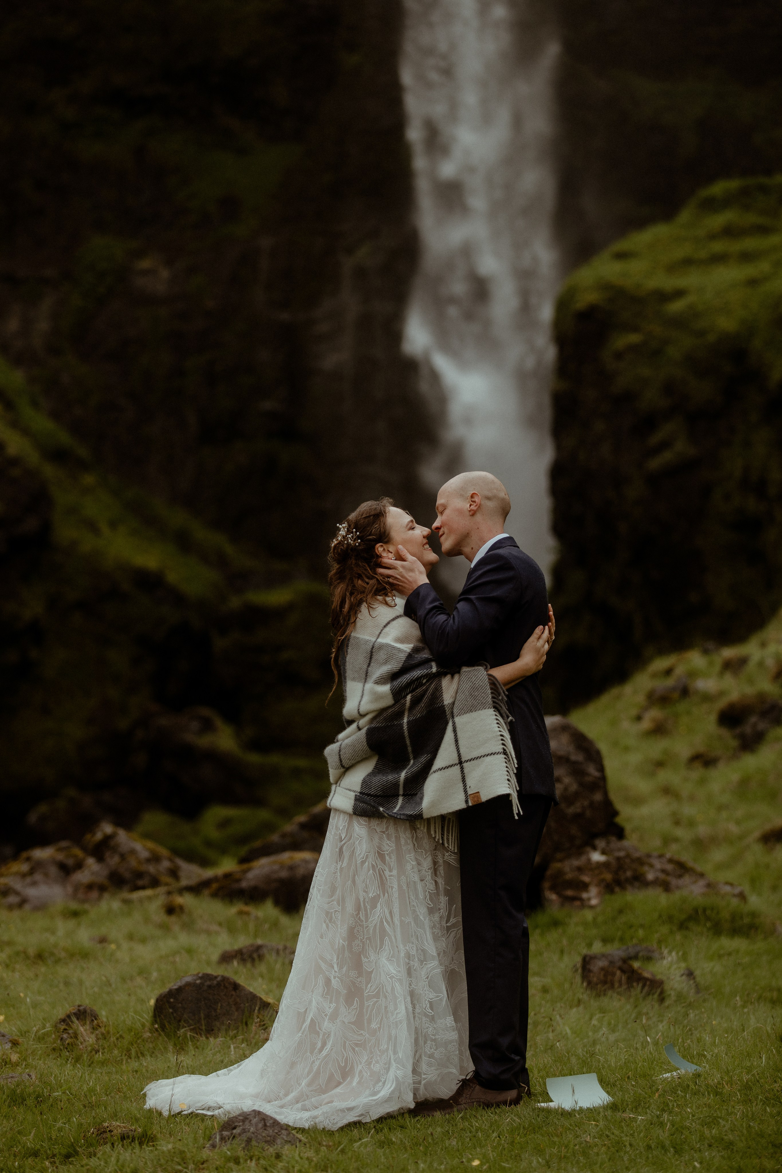 Iceland Elopement at Black Sand Beach. Iceland elopement photo and video | Nikolaichik Photo