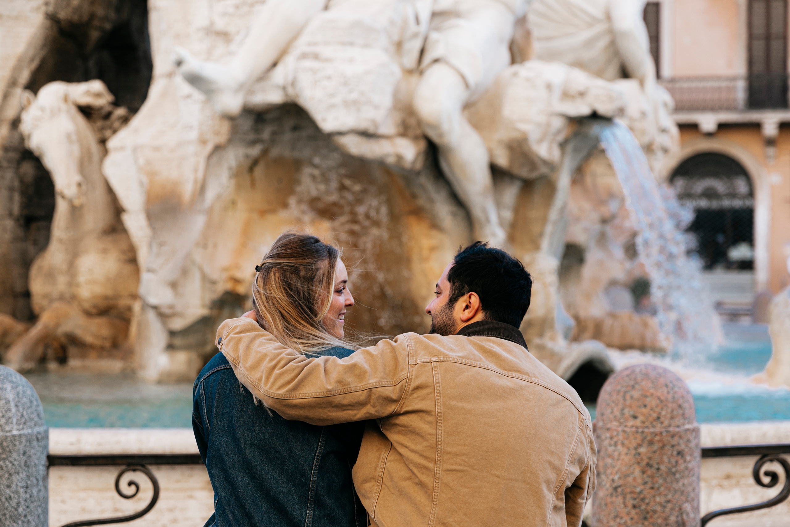 The Roman Streets. Photographer in Rome