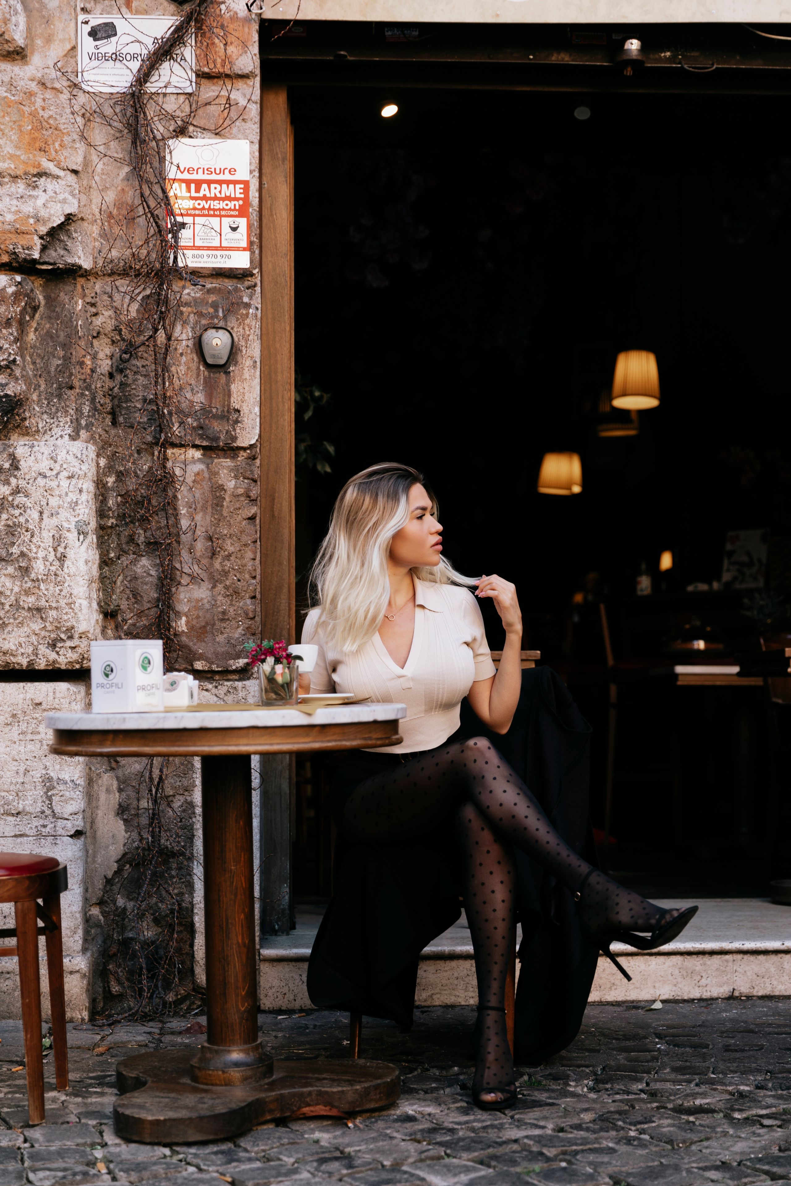 The Roman Streets. Photographer in Rome