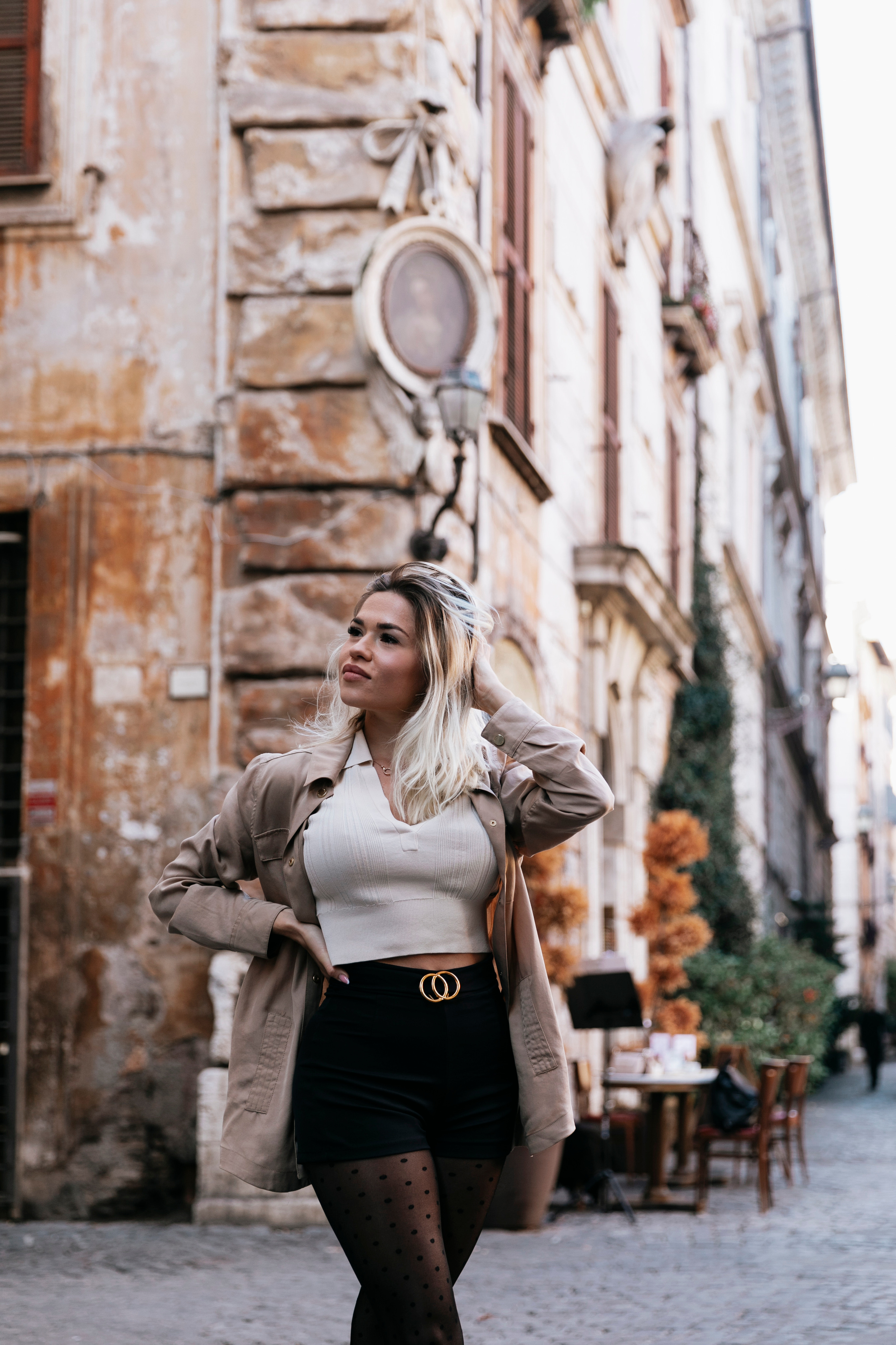 The Roman Streets. Photographer in Rome