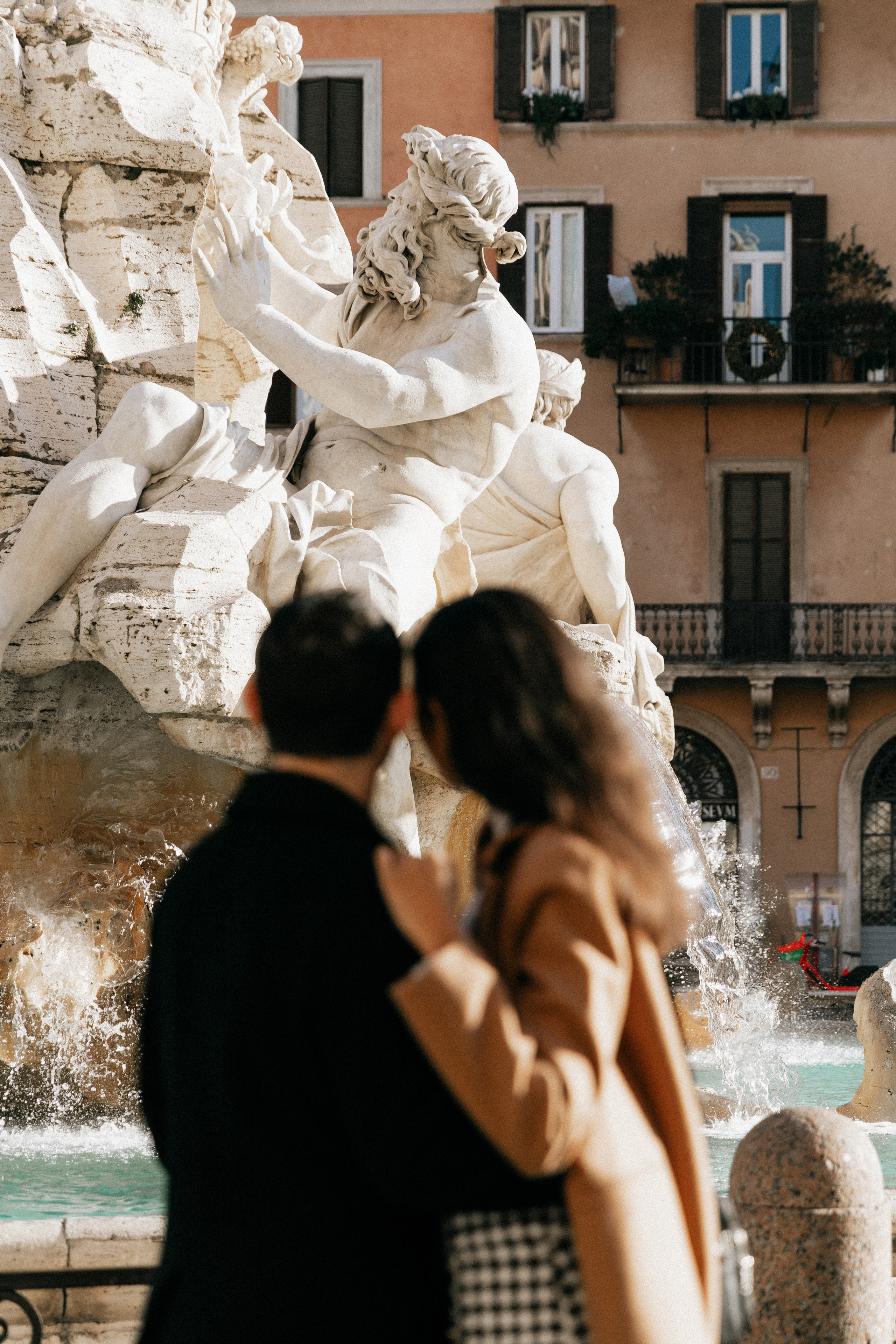 The Roman Streets. Photographer in Rome