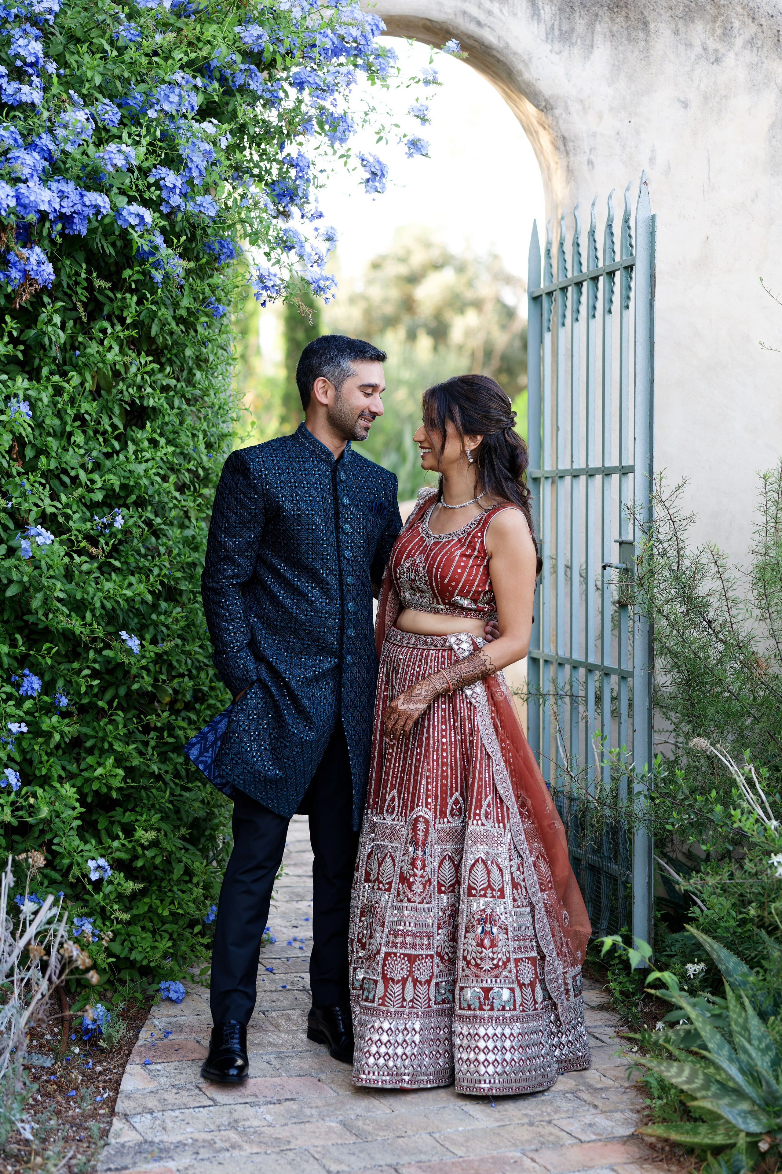 Indian wedding Haldi Ceremony & Mehndi Night at Masia Nur, Sitges, Spain Preview