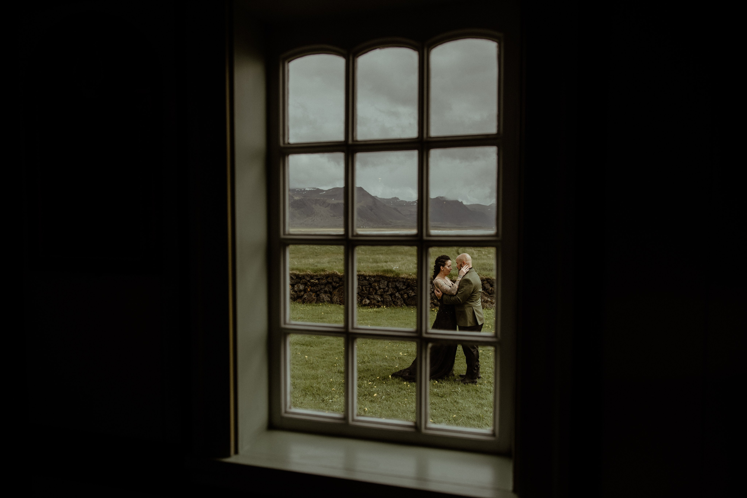 Viking inspired secret elopement in Iceland — wedding in Budir. Iceland elopement photo and video | Nikolaichik Photo