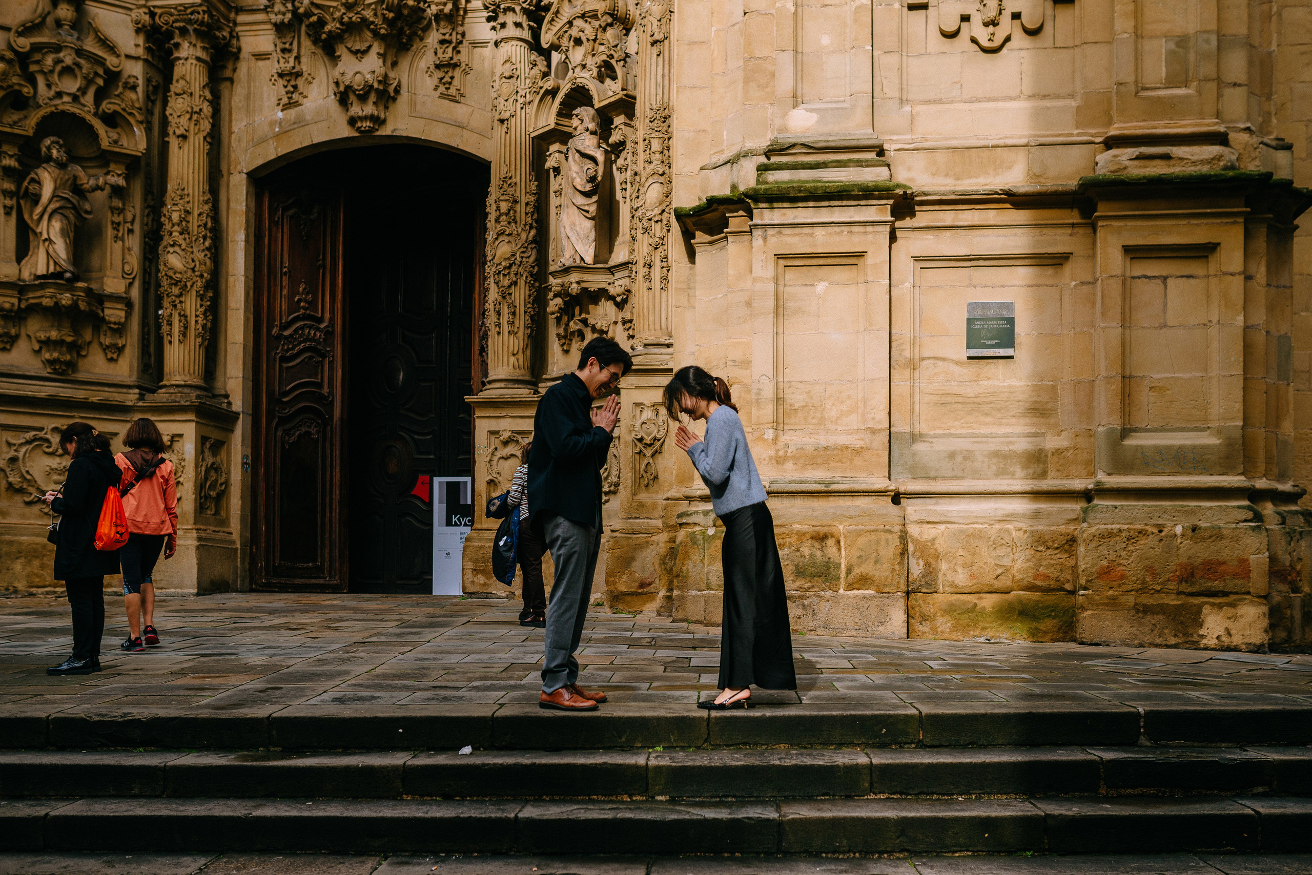 Couple photoshoot in San-Sebastian. Photographer in Bilbao Irina Makou