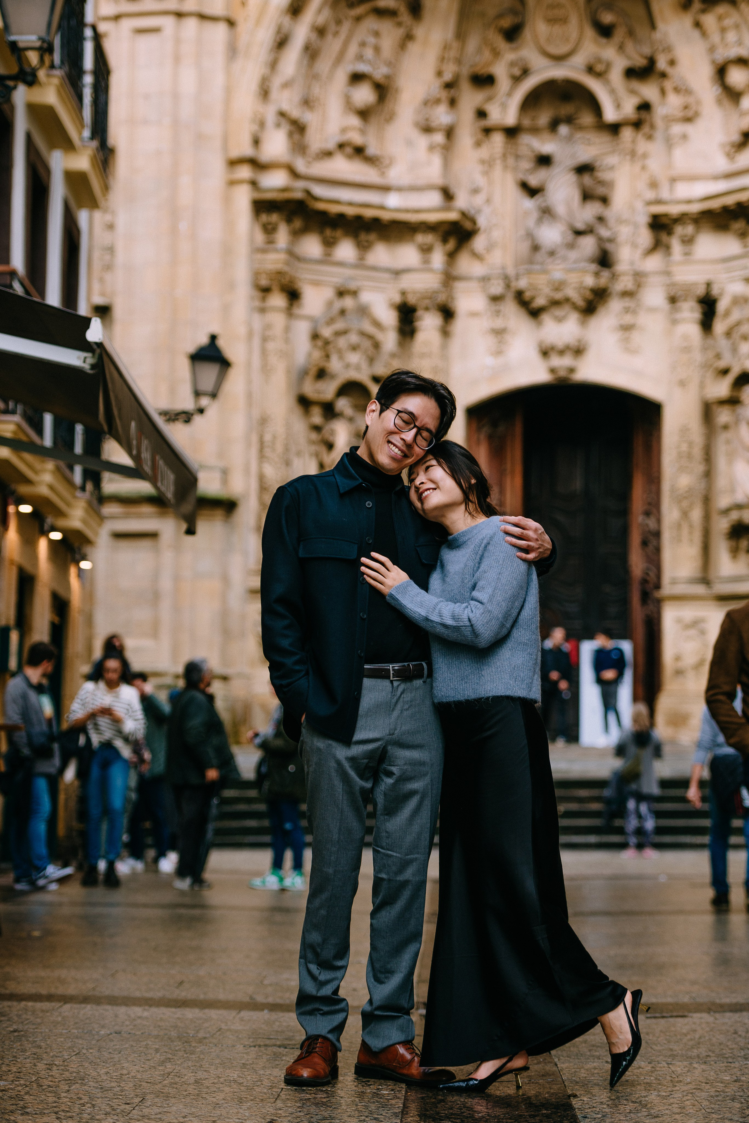 Couple photoshoot in San-Sebastian. Photographer in Bilbao Irina Makou