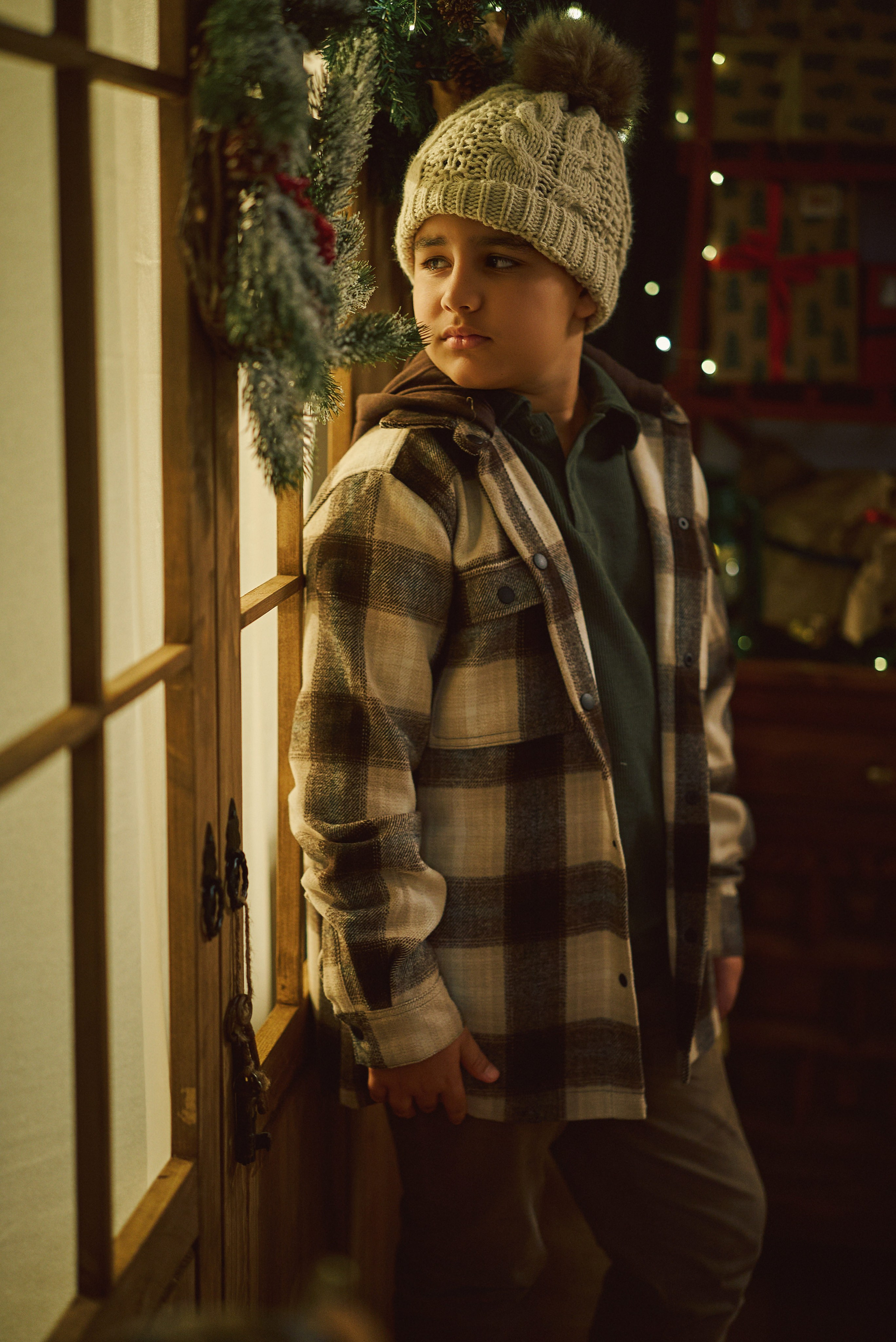 Sesión de fotos Navidad Tenerife. Fotógrafos en Tenerife dedicados a la fotografía de bebes, niños y familia