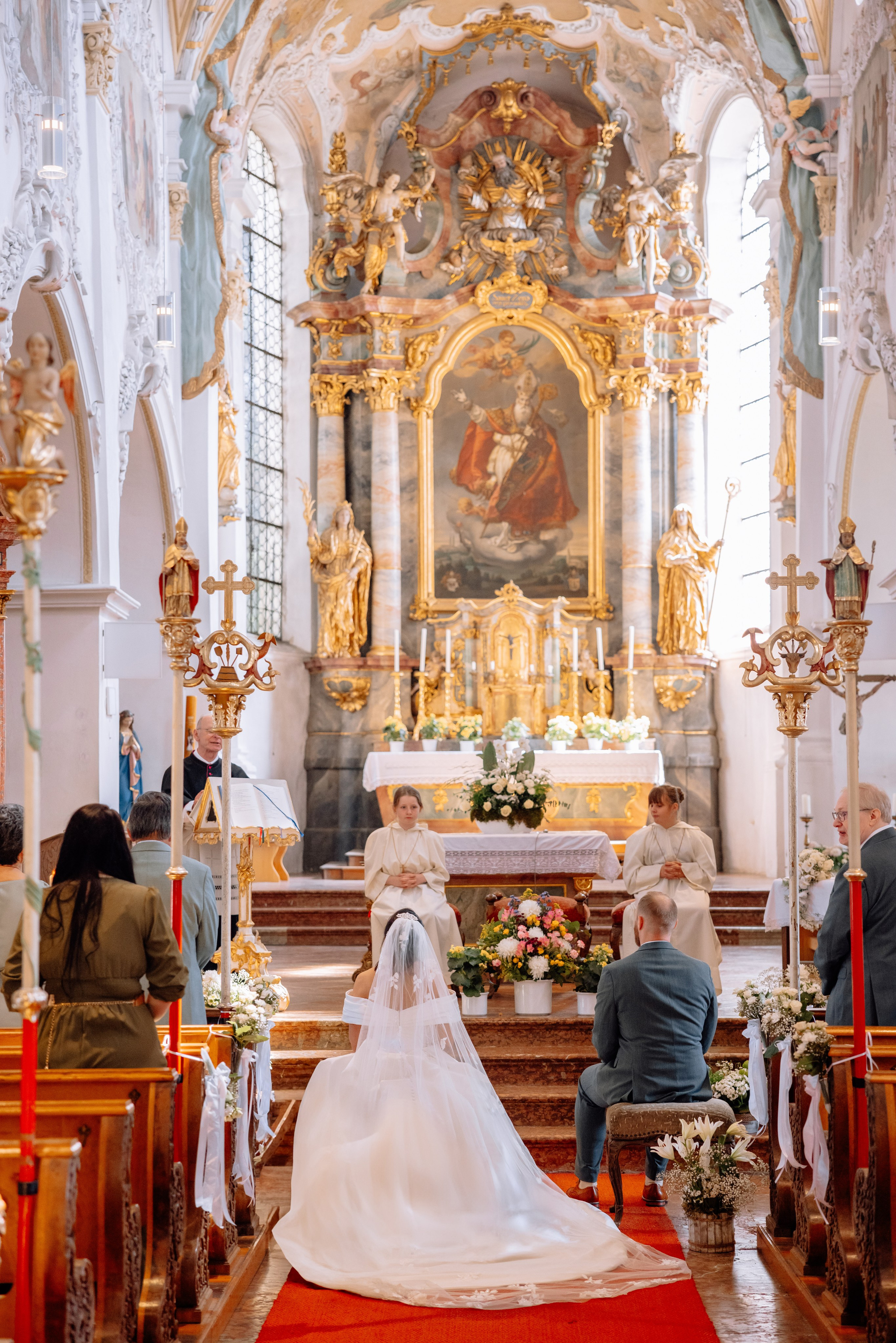 Deutsch-Venezolanische Hochzeit in Isen München. Hochzeitsfotograf München Taufe Familienfotograf Tanja Mauke
