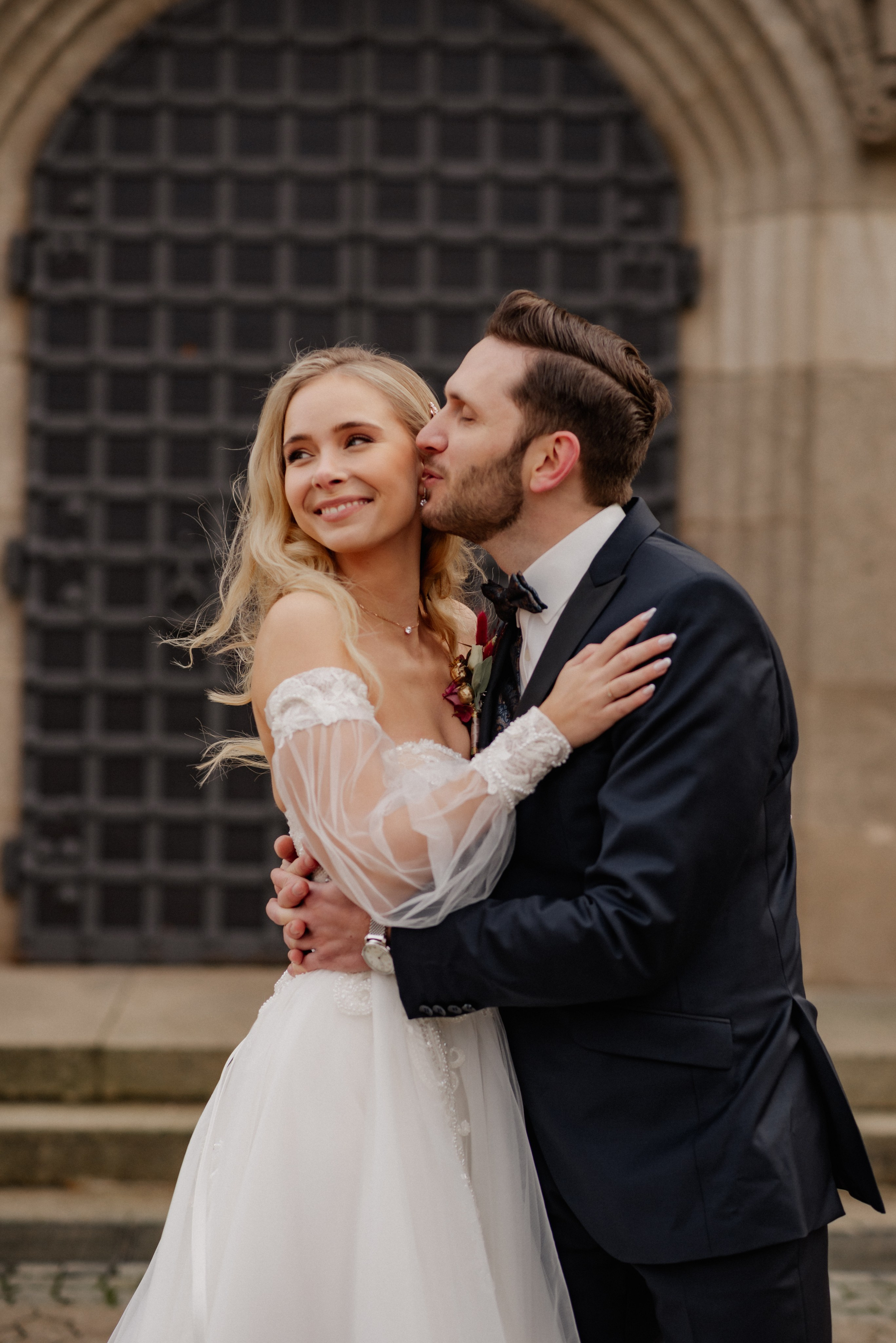 WINTER WEDDING IN NEUENDETTELSAU. Фотограф в Нюрнберге Ирина Менерт из Ансбаха