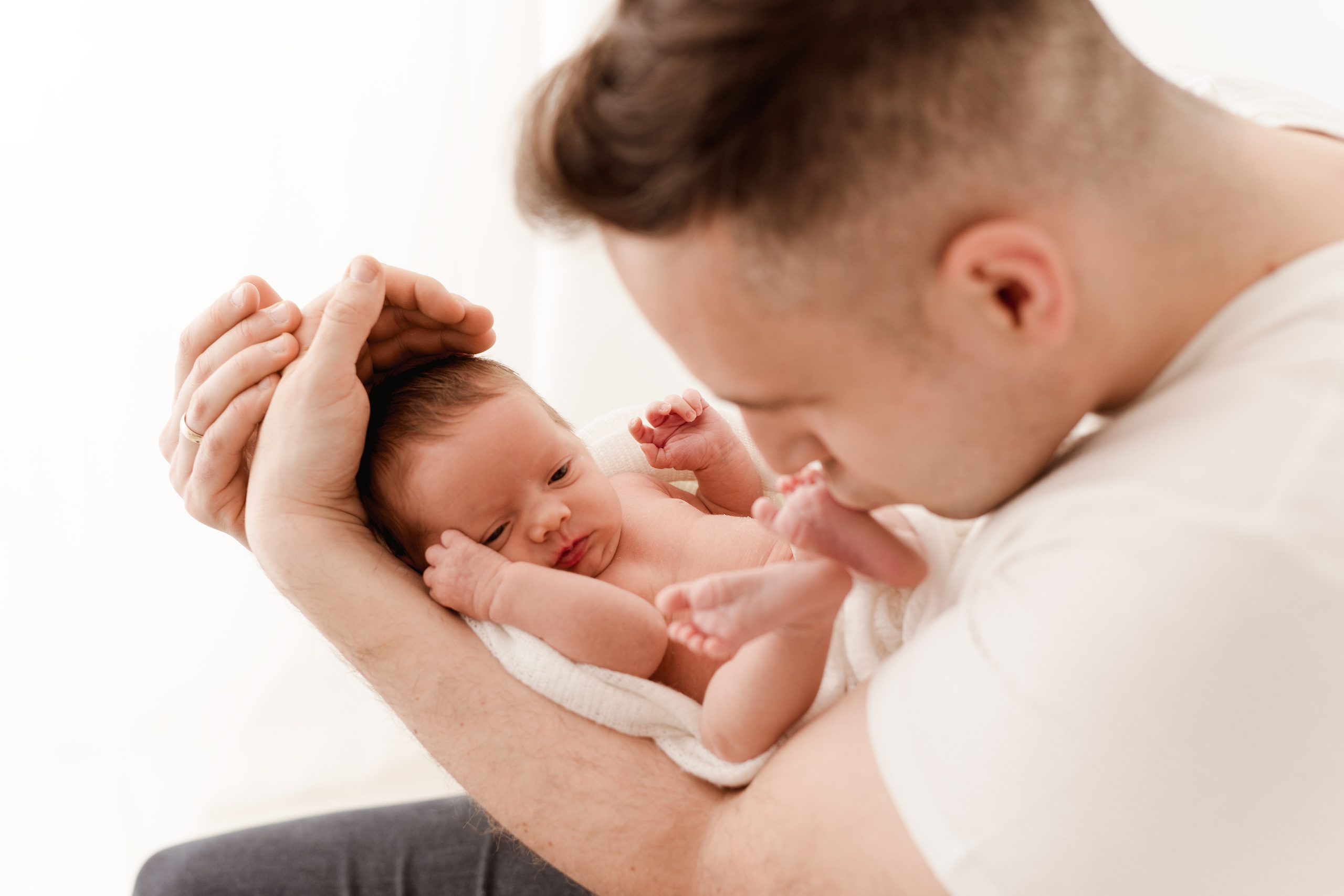 Sesja noworodkowa malutkiej Antosi. Fotograf Łódź - sesja ciążowa, noworodkowa, dziecięca. Studio w Łodzi