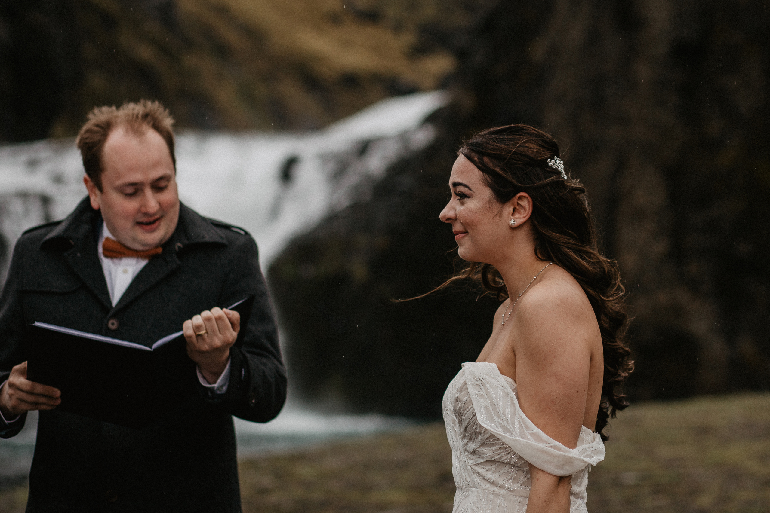 Elopement at secret canyon Iceland and diamond black beach. Iceland elopement photo and video | Nikolaichik Photo