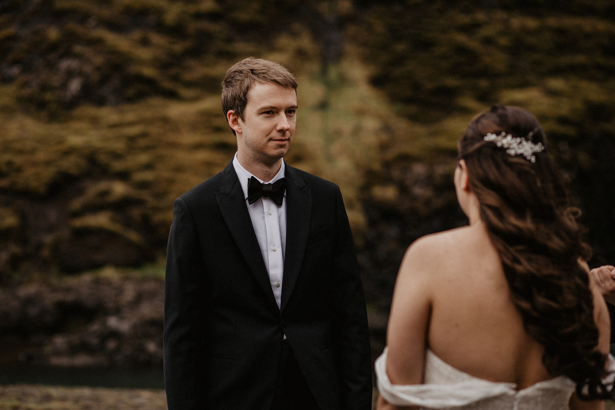 Elopement at secret canyon Iceland and diamond black beach. Iceland elopement photo and video | Nikolaichik Photo