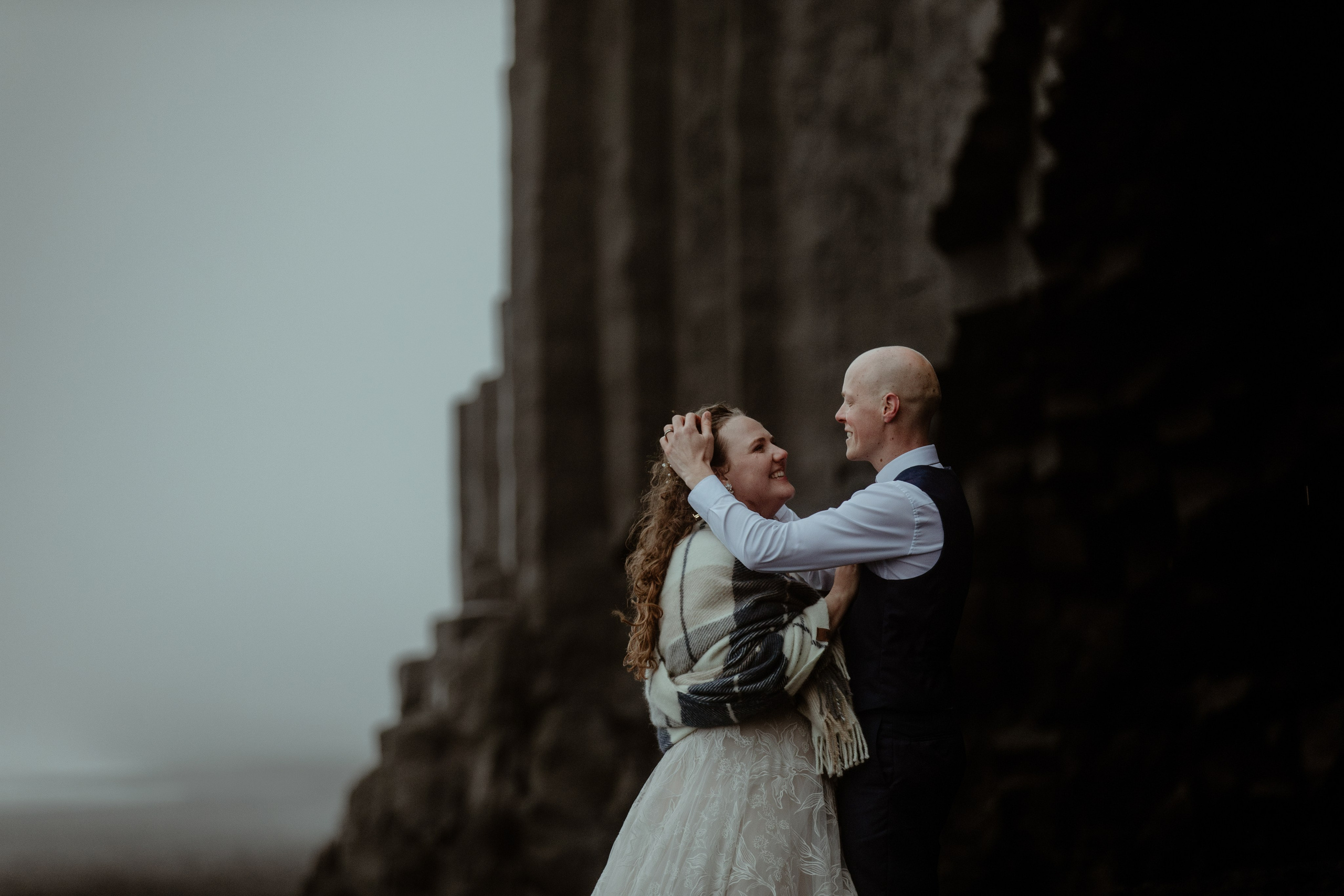 Iceland Elopement at Black Sand Beach. Iceland elopement photo and video | Nikolaichik Photo