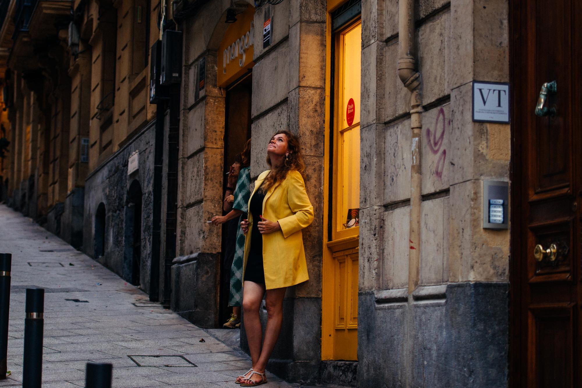 Daria, foto paseo por Bilbao. Photographer in Bilbao Irina Makou