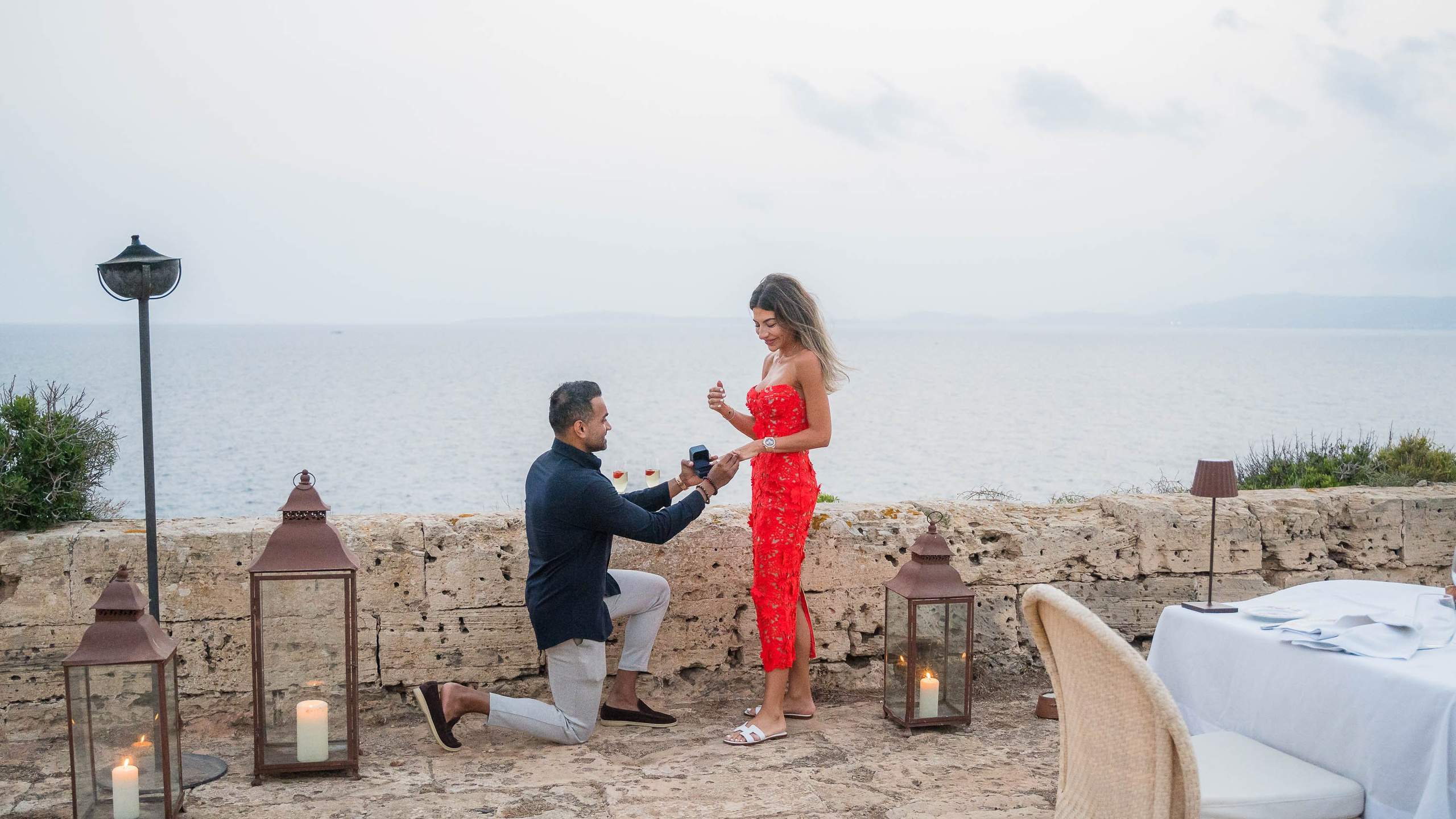 Wedding Proposal in Mallorca. Mallorca Wedding, Corporate & Social Photographer