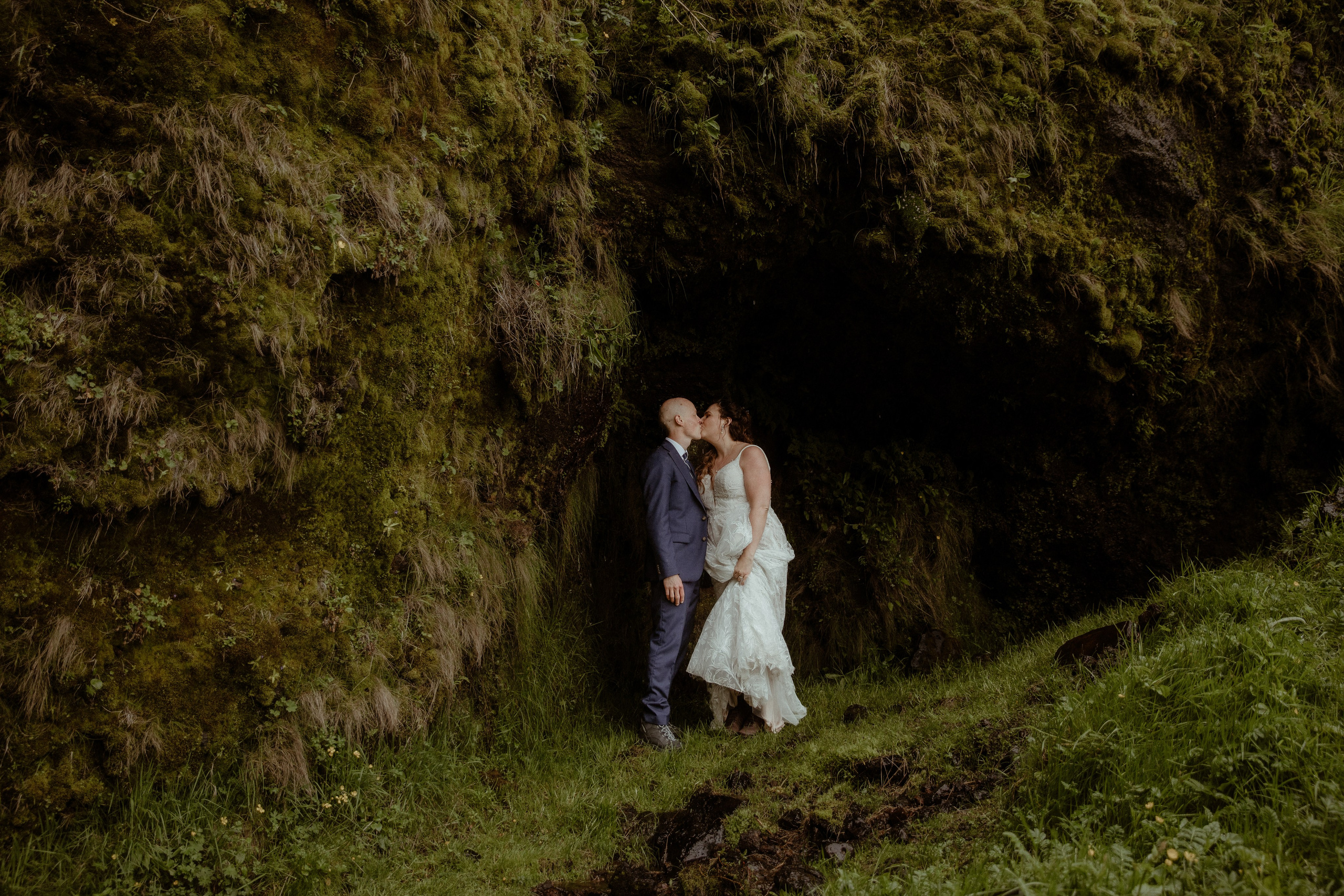 Iceland Elopement at Black Sand Beach. Iceland elopement photo and video | Nikolaichik Photo