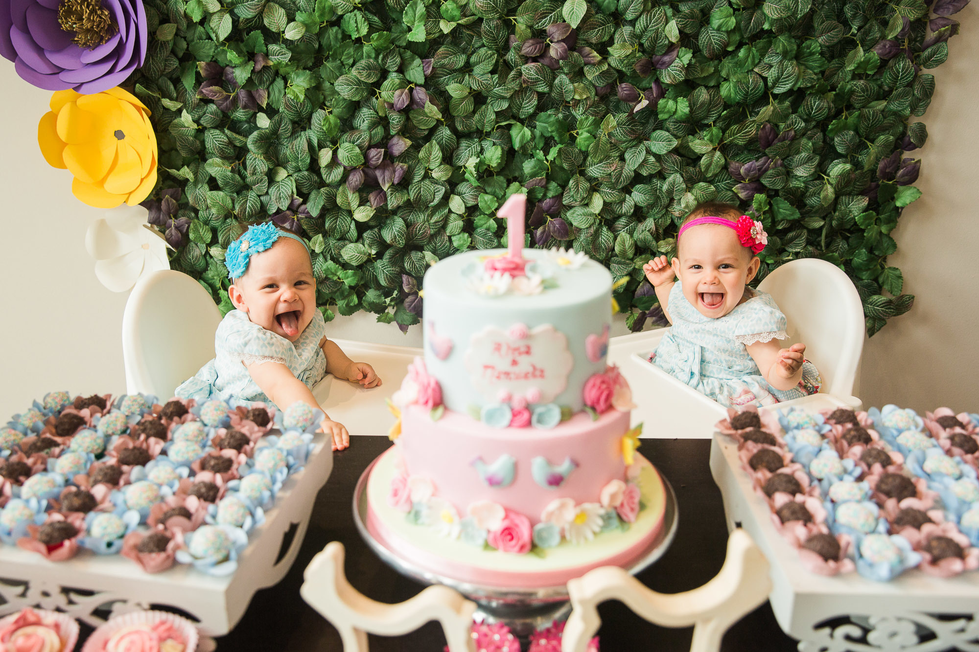 Alisa ja Manuela, 1-vuotissynttärit