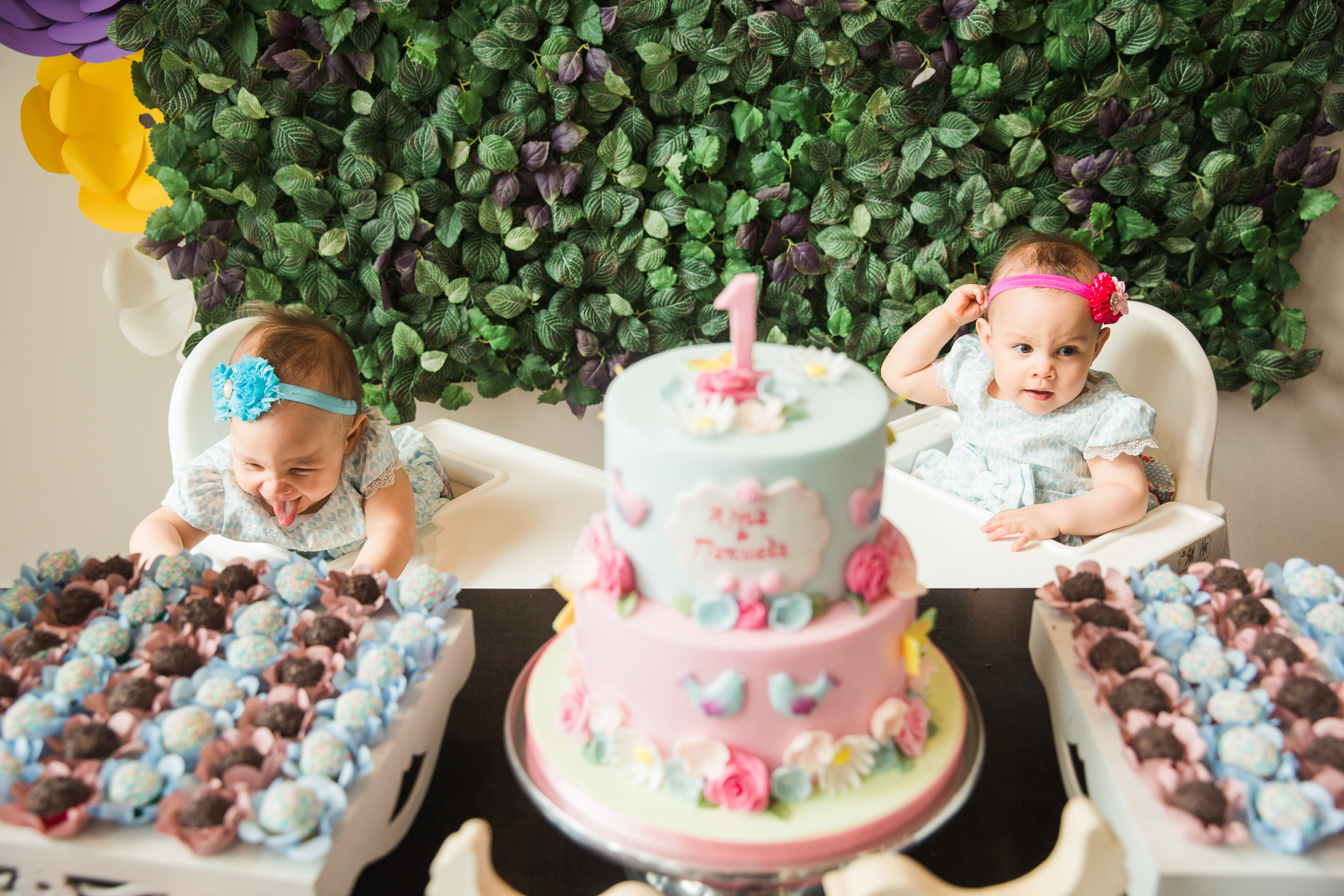 Alisa ja Manuela, 1-vuotissynttärit