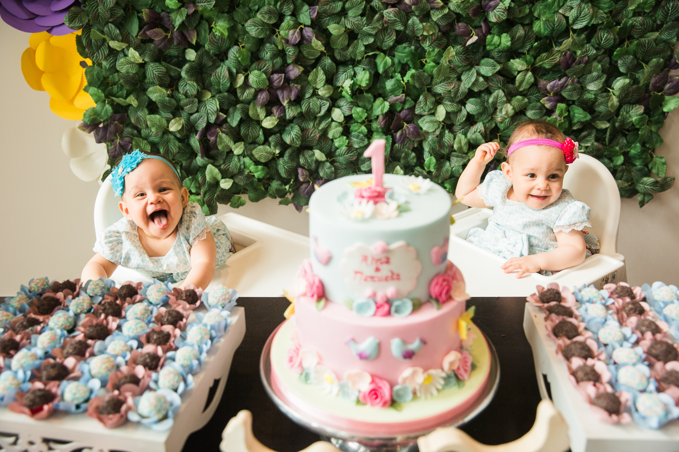 Alisa ja Manuela, 1-vuotissynttärit