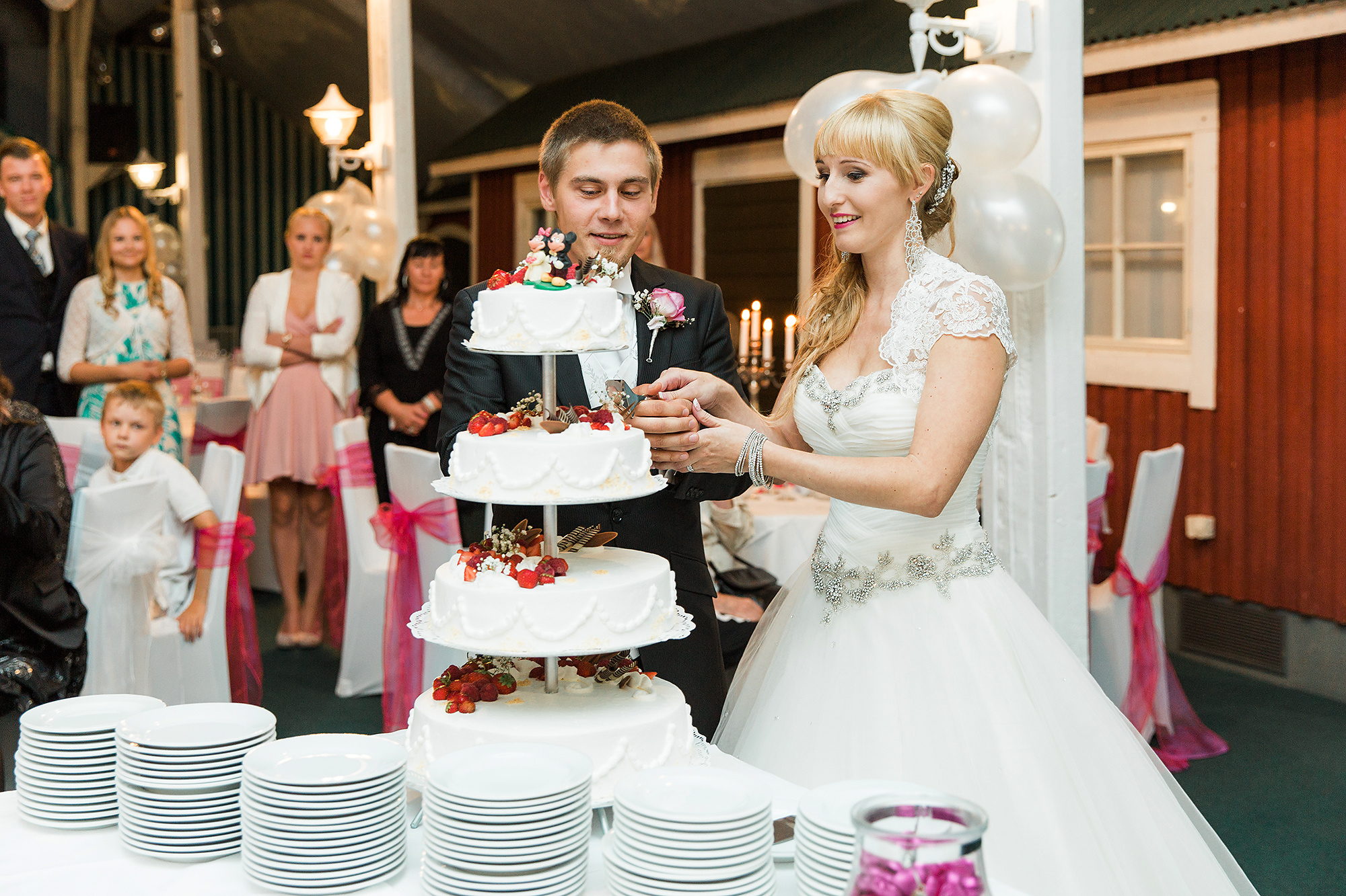 Hääkuvaus Messilässä ja Lahden Ristinkirkossa