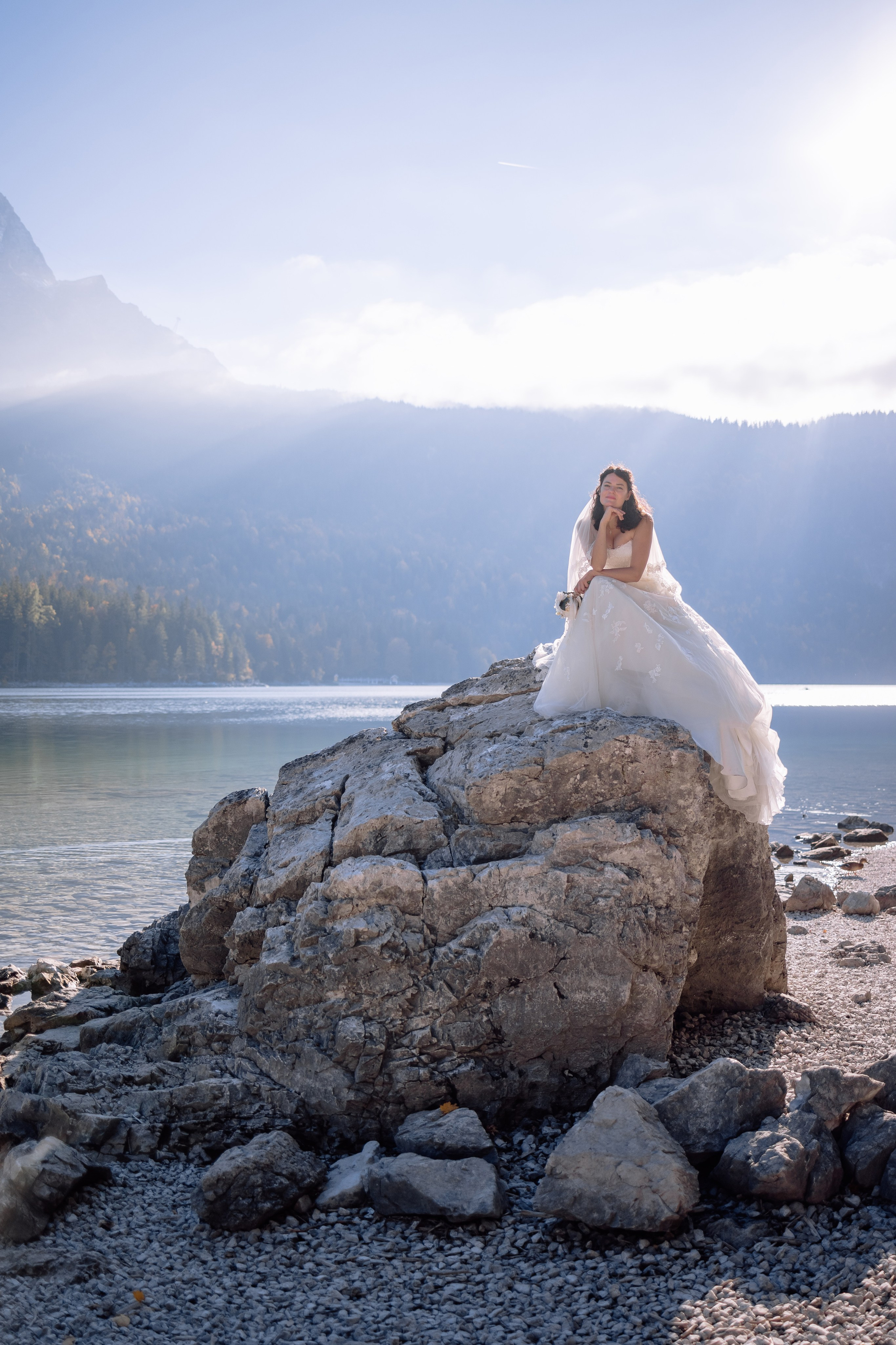 Eibsee. Hochzeitsfotograf München Taufe Familienfotograf Tanja Mauke